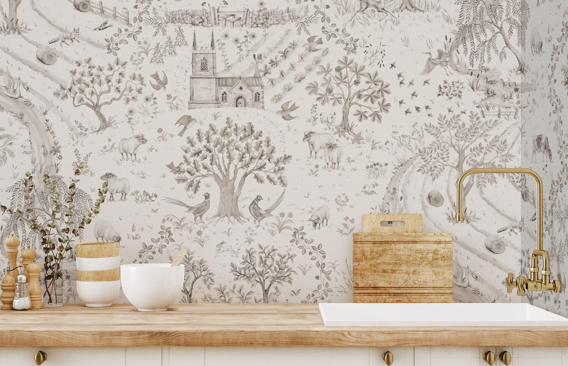 Repair wallpaper