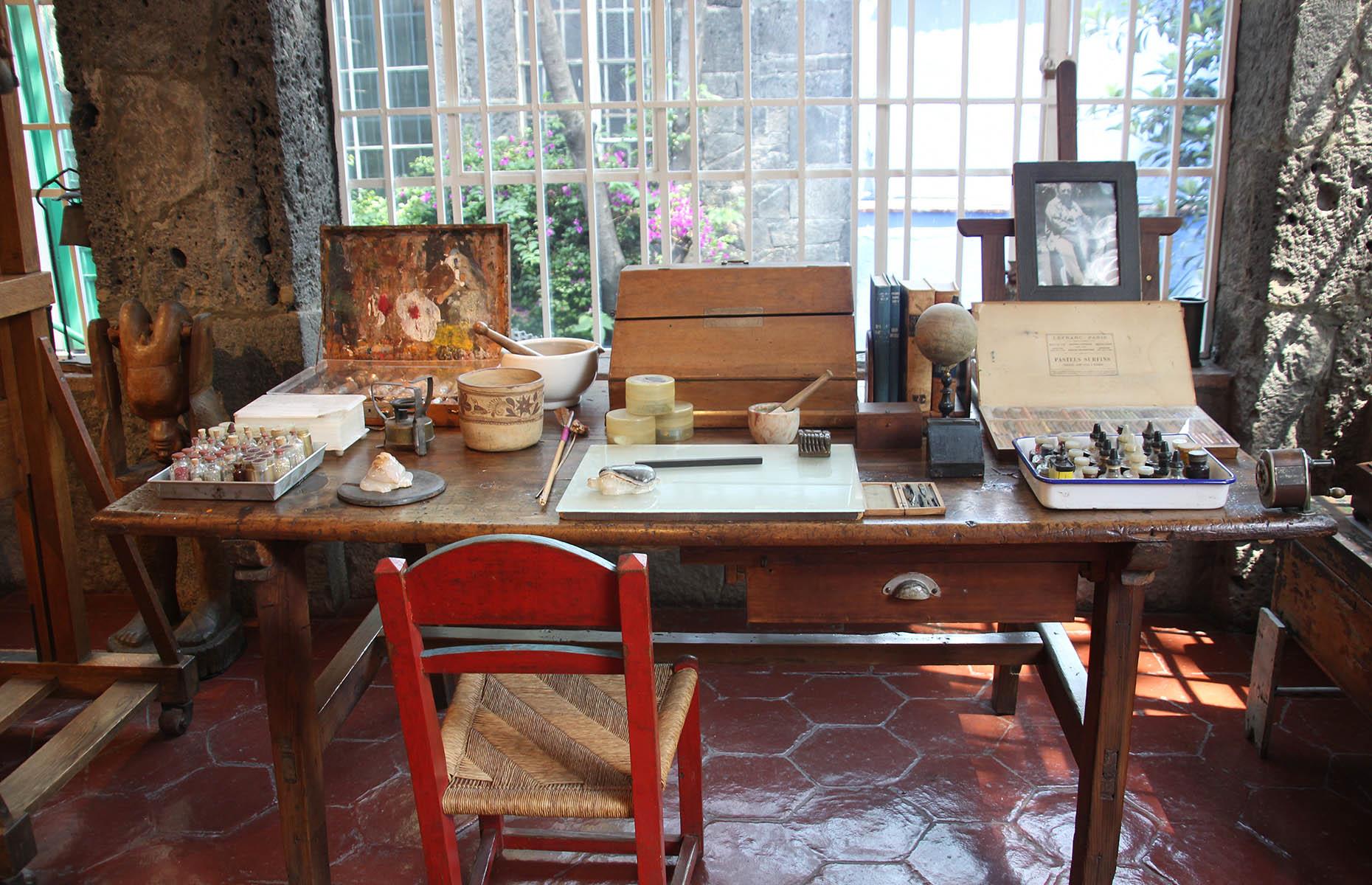 Frida Kahlo's Casa Azul, Mexico City, Mexico