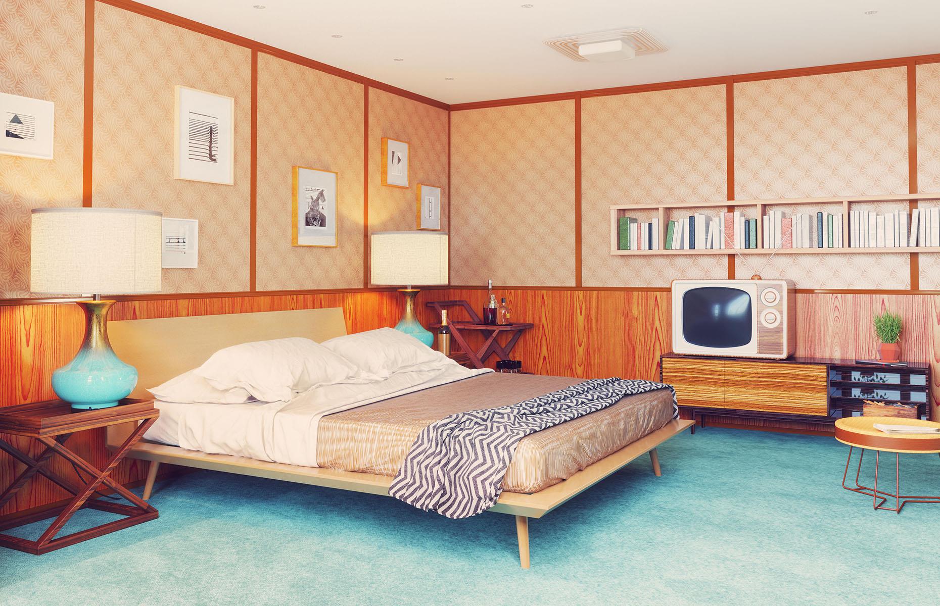 Imitation wallpaper