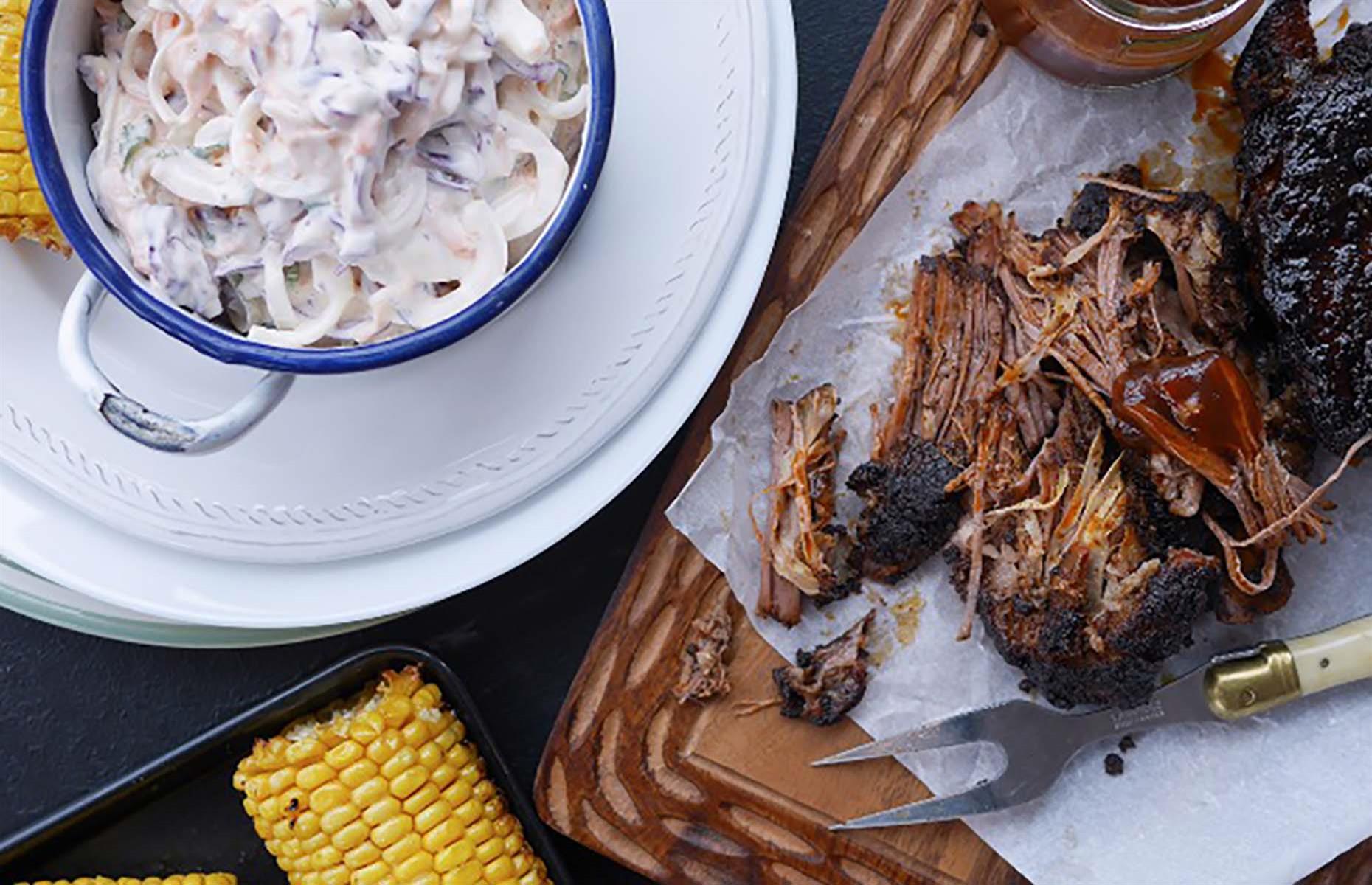 Slow-cooked smokehouse ribs