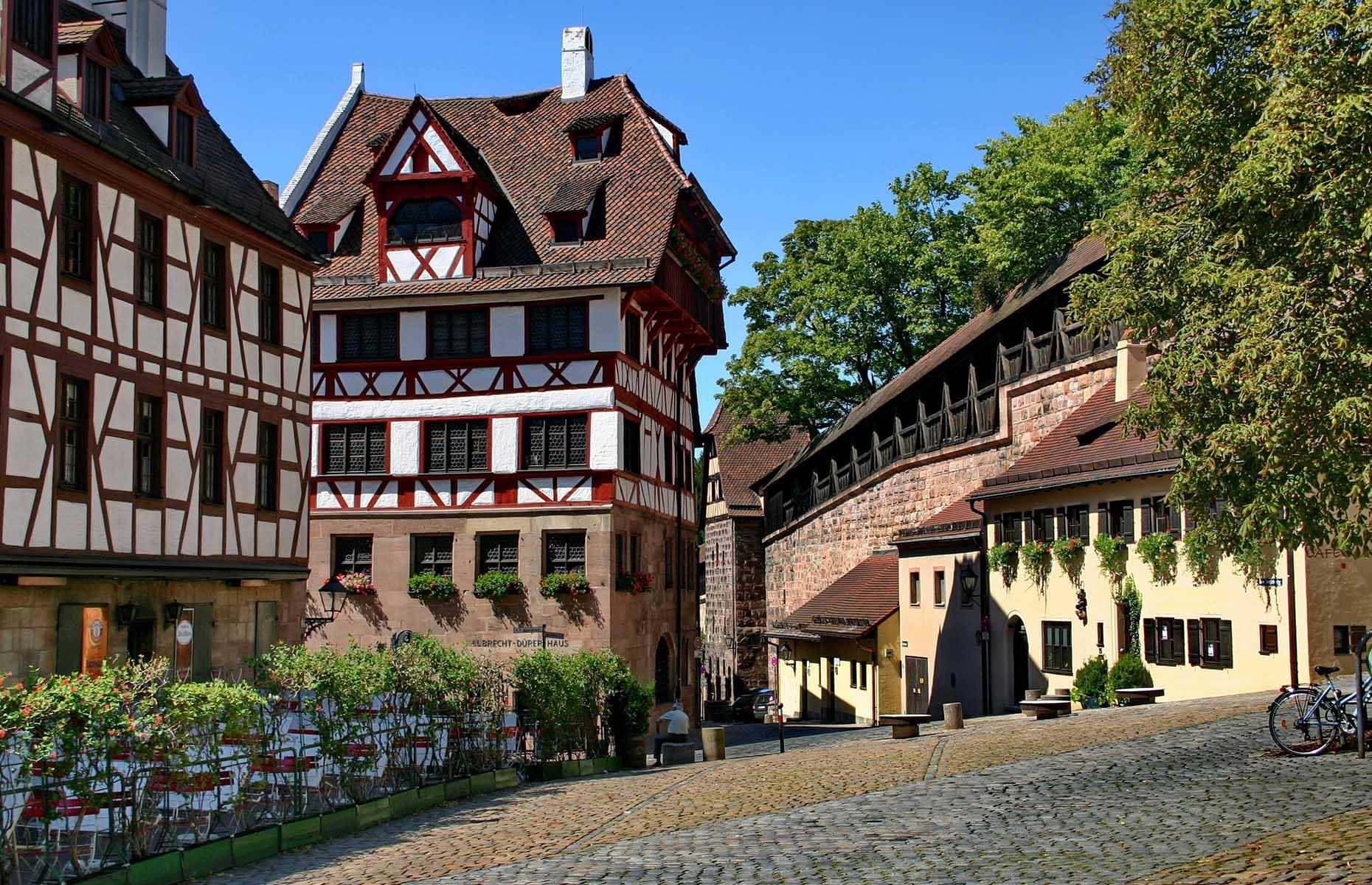 1500s: artist's medieval mansion, Nuremberg, Germany
