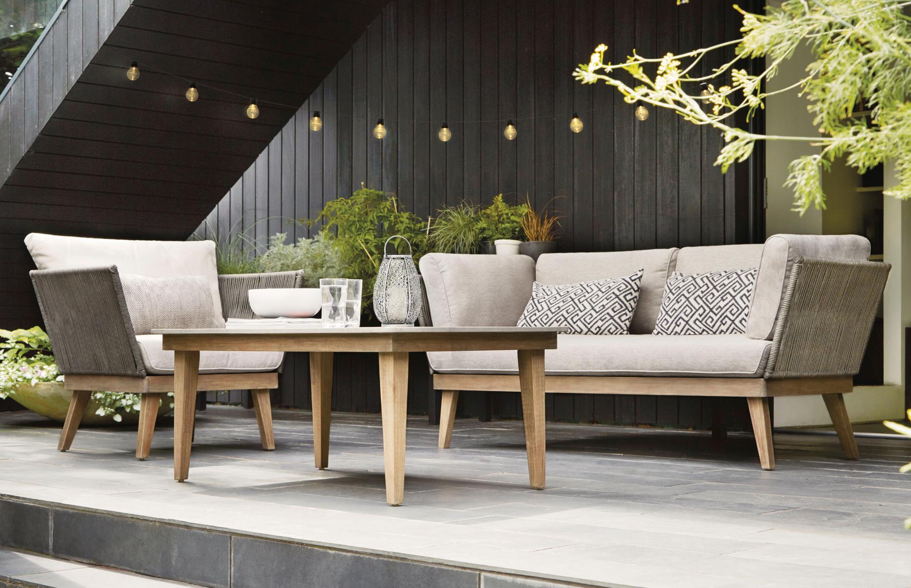 Add an outdoor lounge
