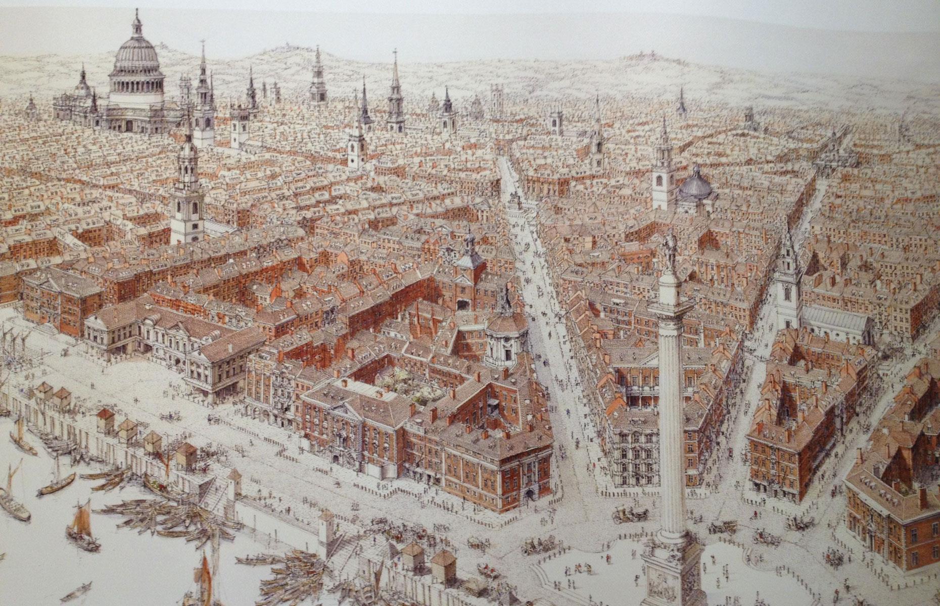 Christopher Wren's Master Plan, London