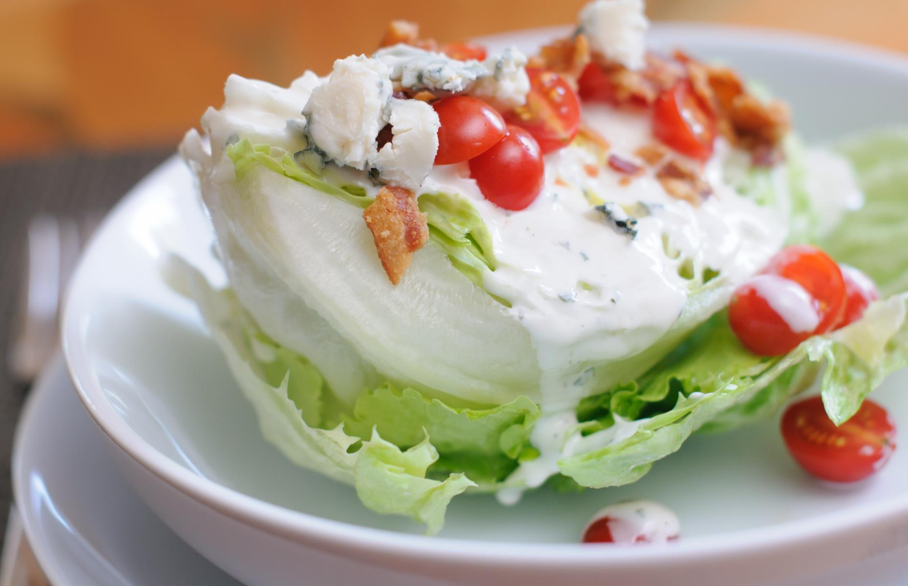 22. Wedge salad