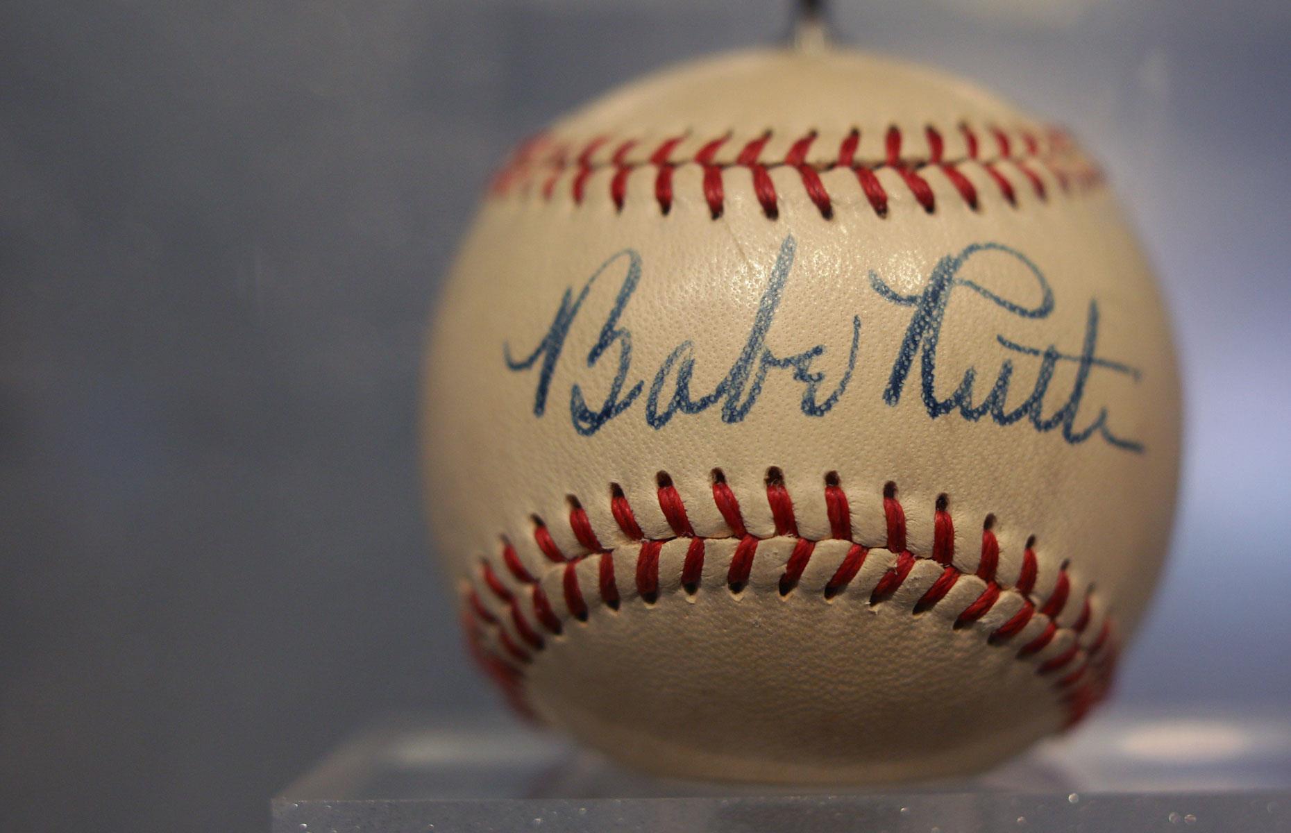 19. Baseball signed by Babe Ruth: $388,375 ($458k/£344k today)