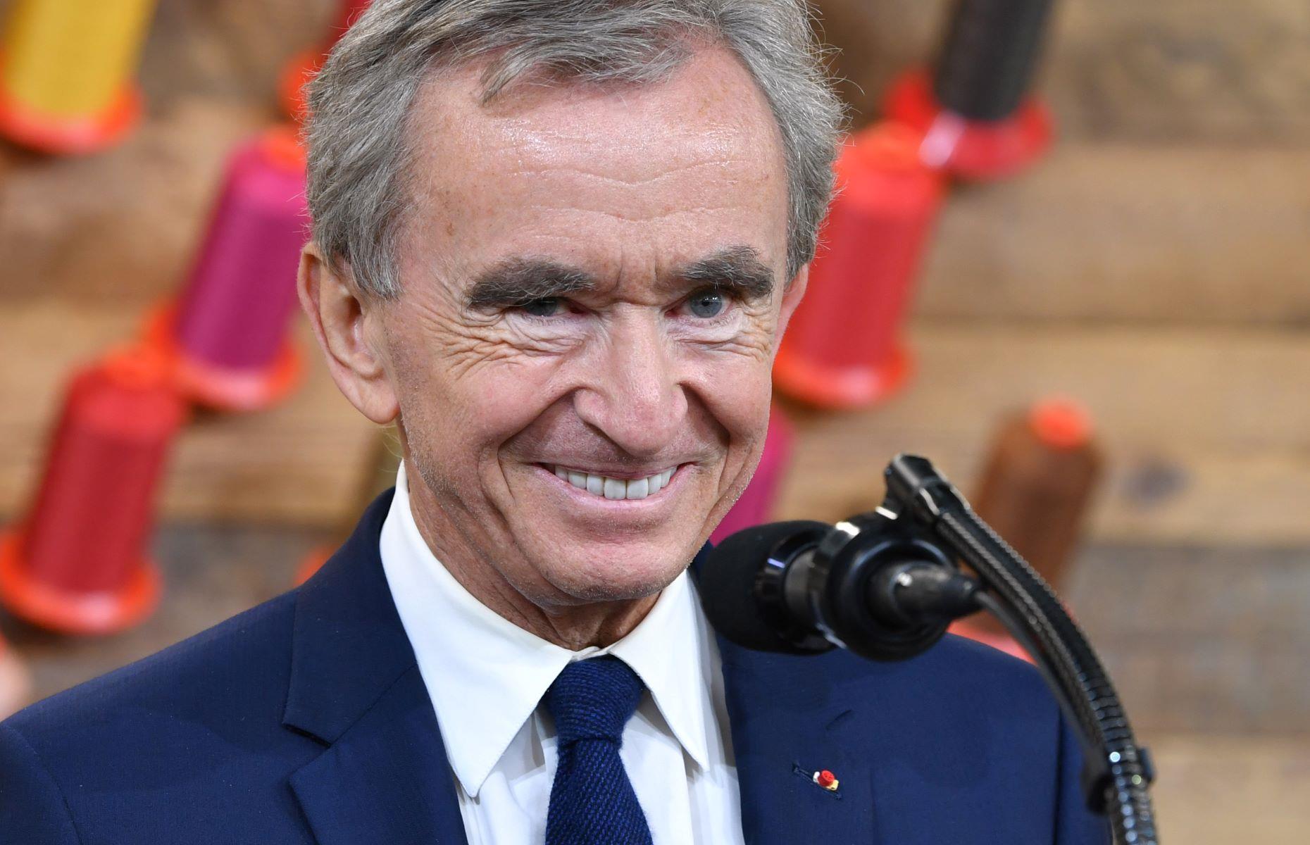 ...less than the wealth of the Arnault family