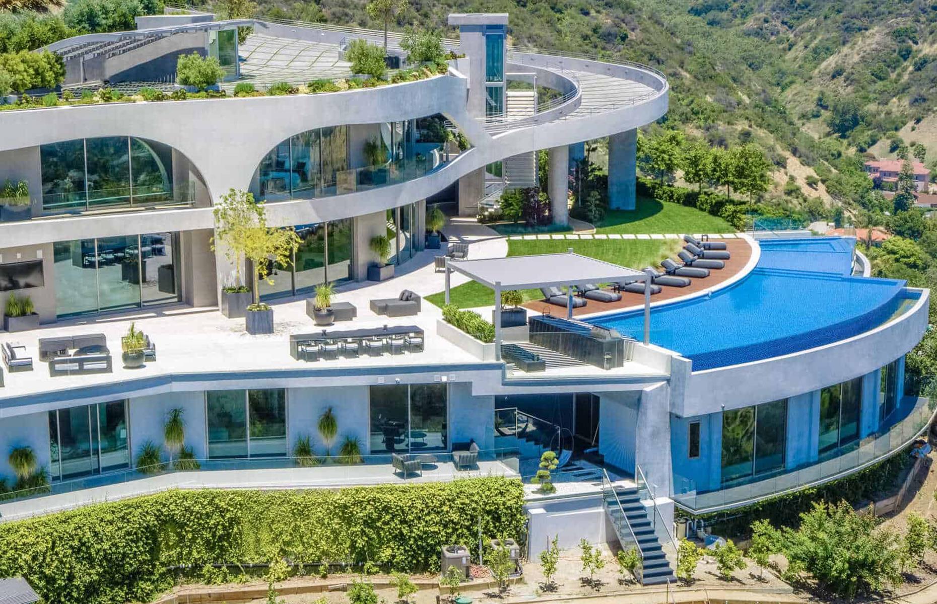 Travis Scott's mega-mansion