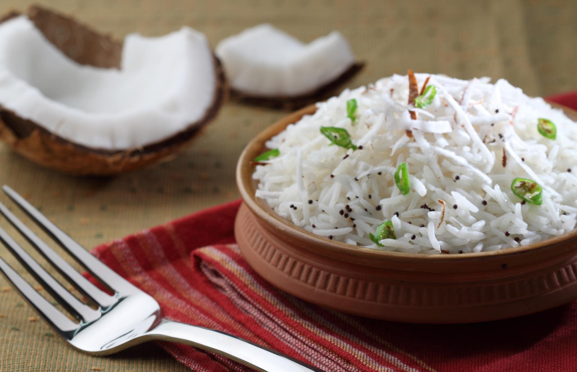 Coconut rice