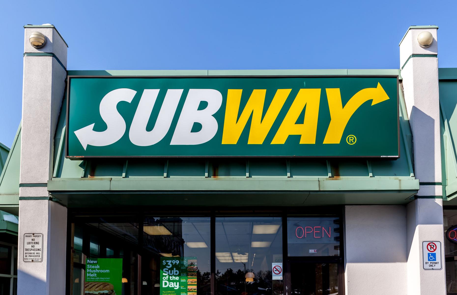 Subway was the largest chain in the world