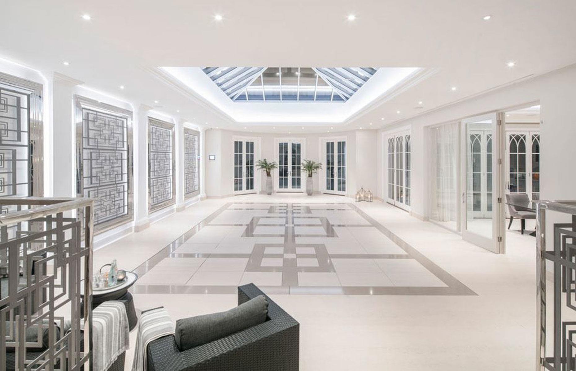 English estate with disappearing ballroom