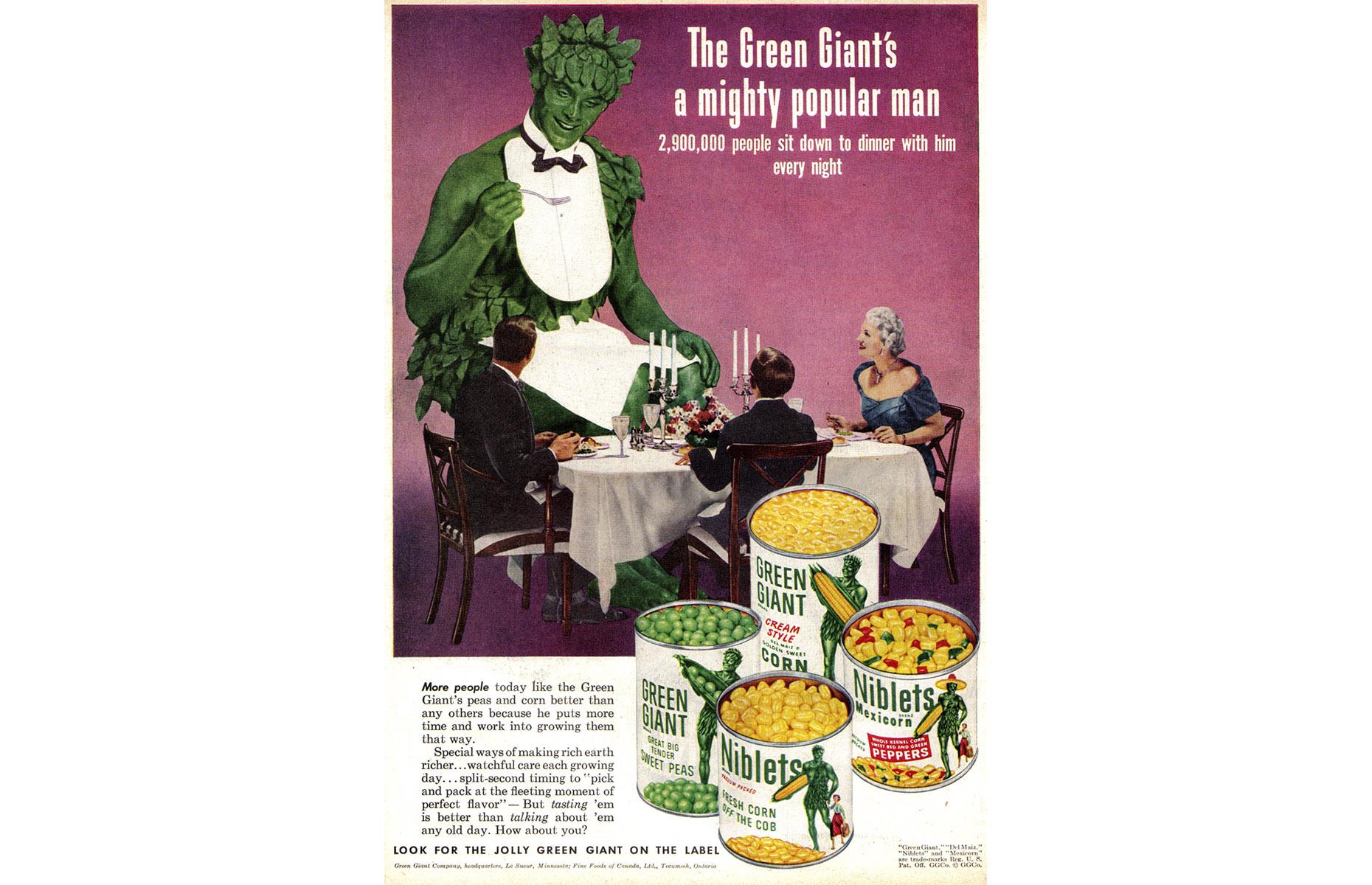 1950s: Green Giant
