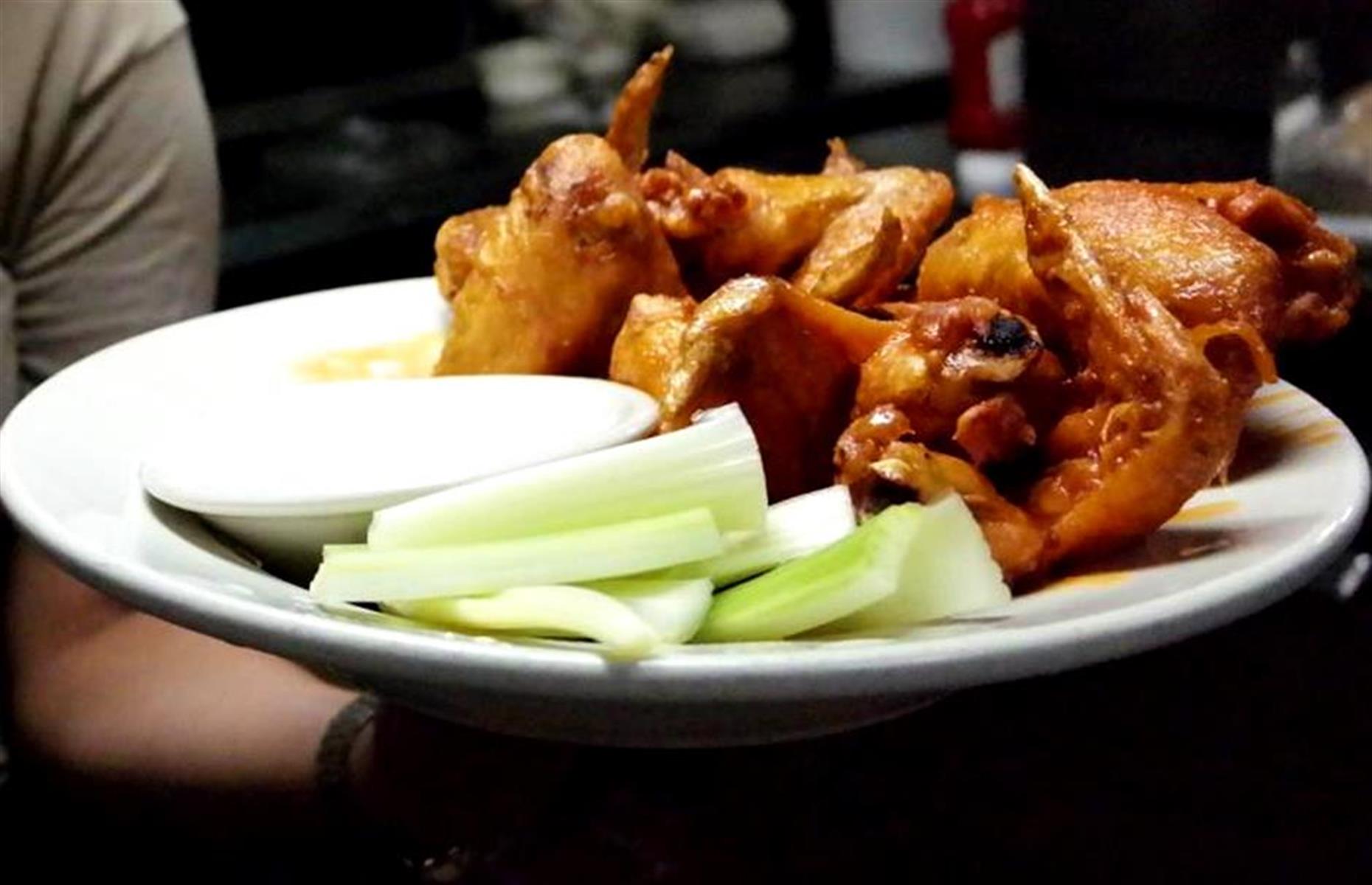 Maine: Buffalo wings, The Great Lost Bear, Portland