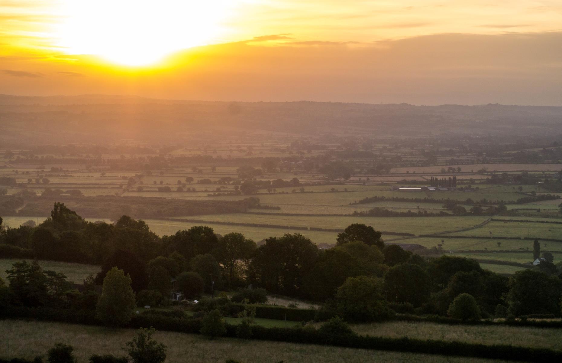 Glastonbury Tor, Somerset, England 