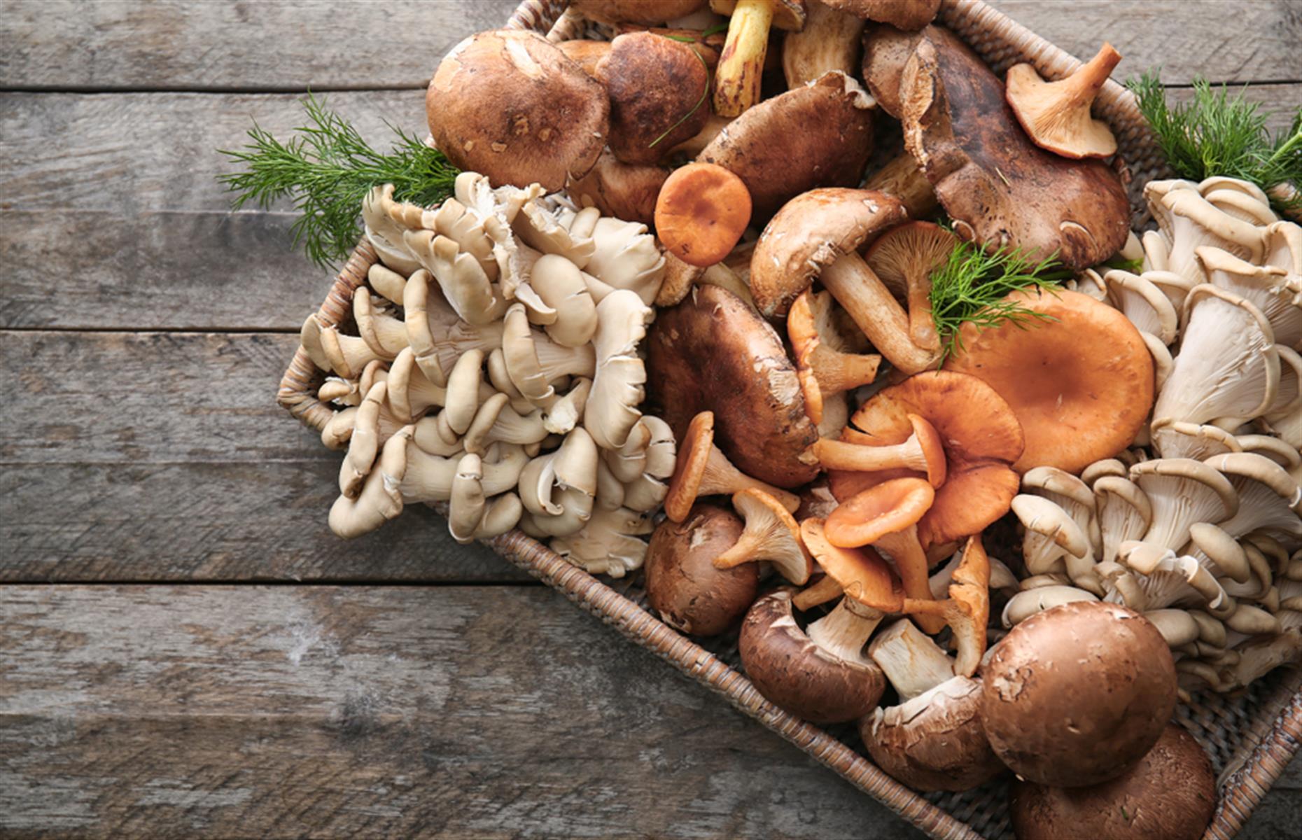 Swap meat for mushrooms
