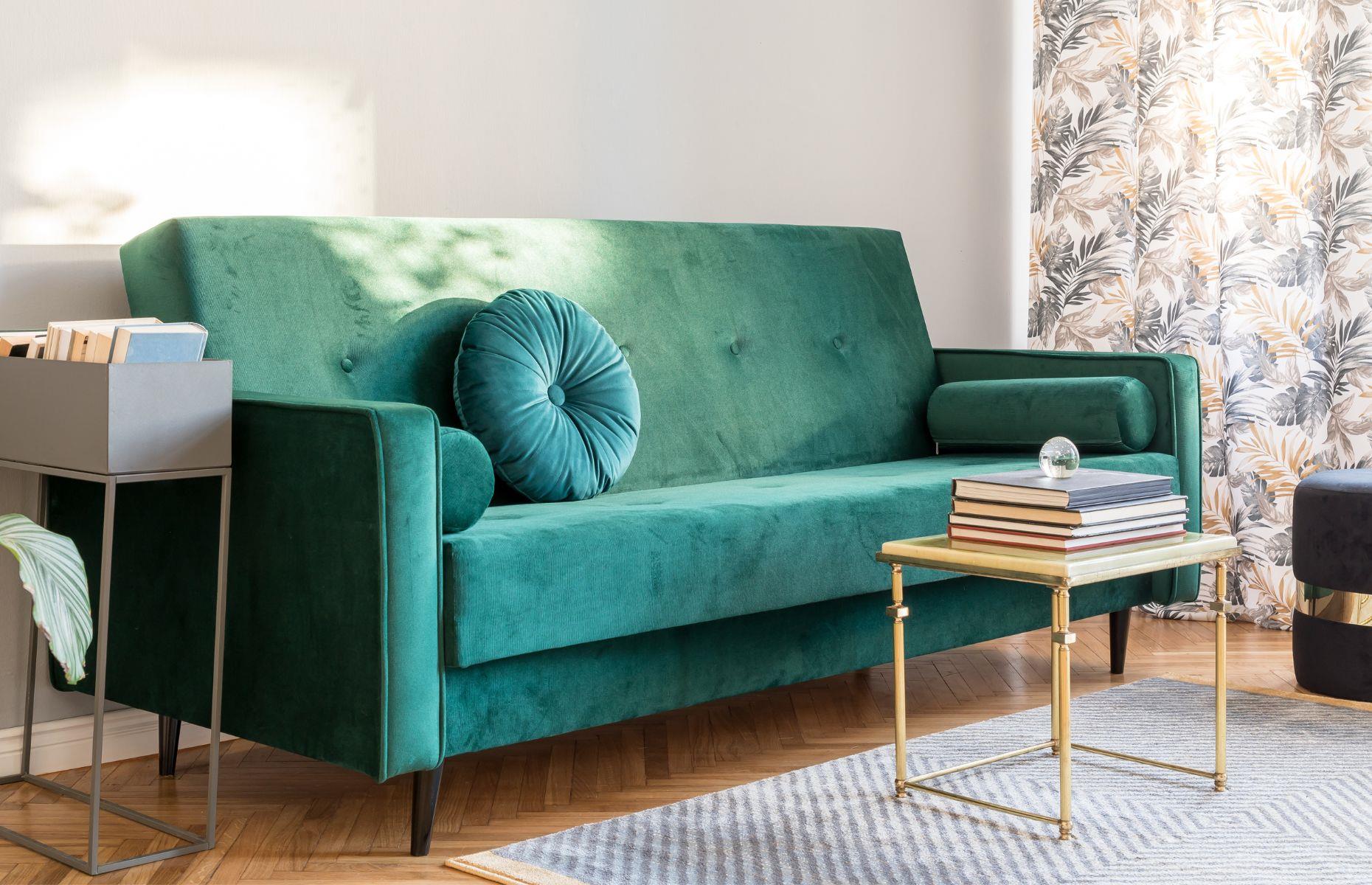 Velvet sofas