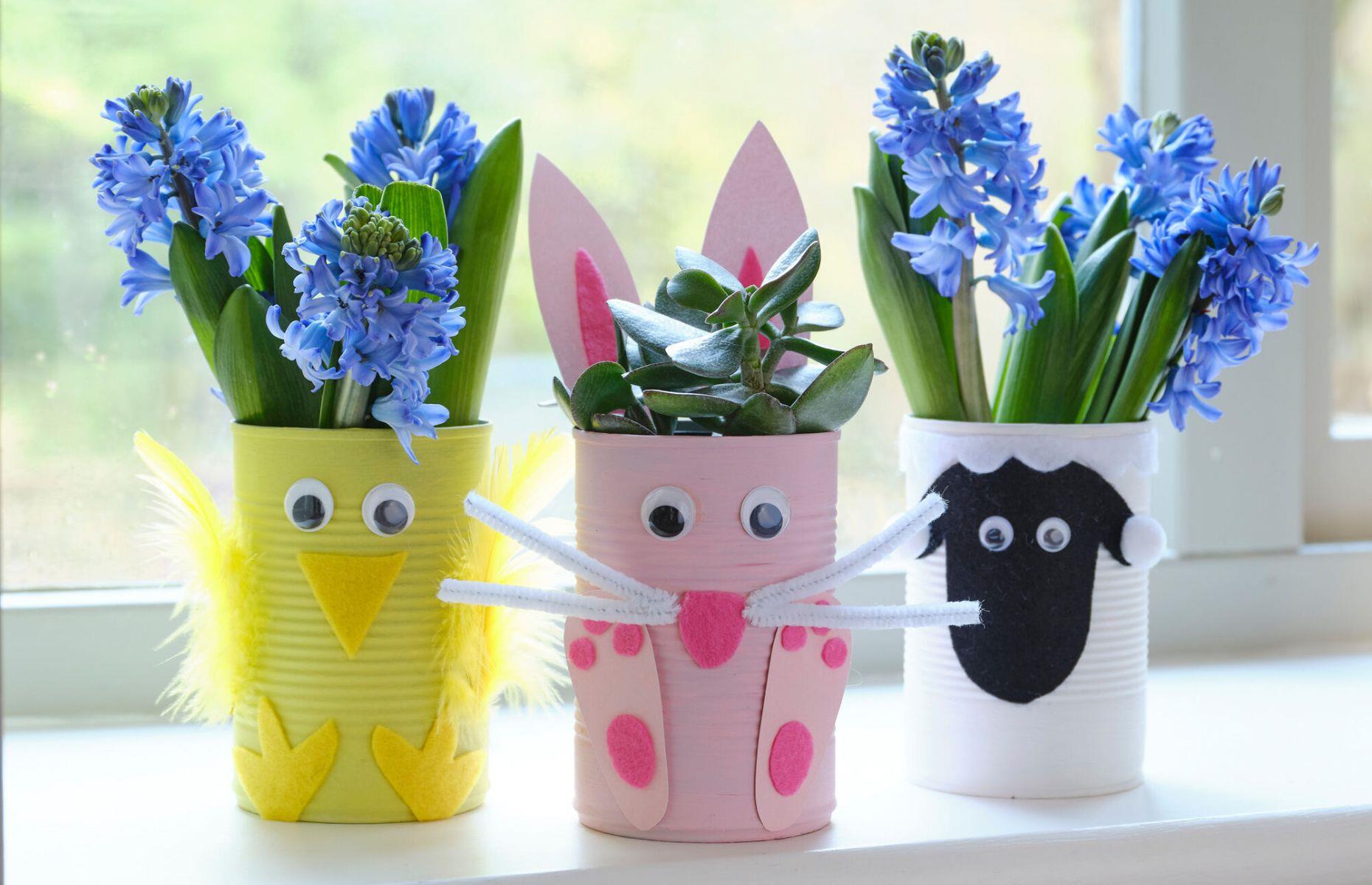 Give old food tins a new lease of life