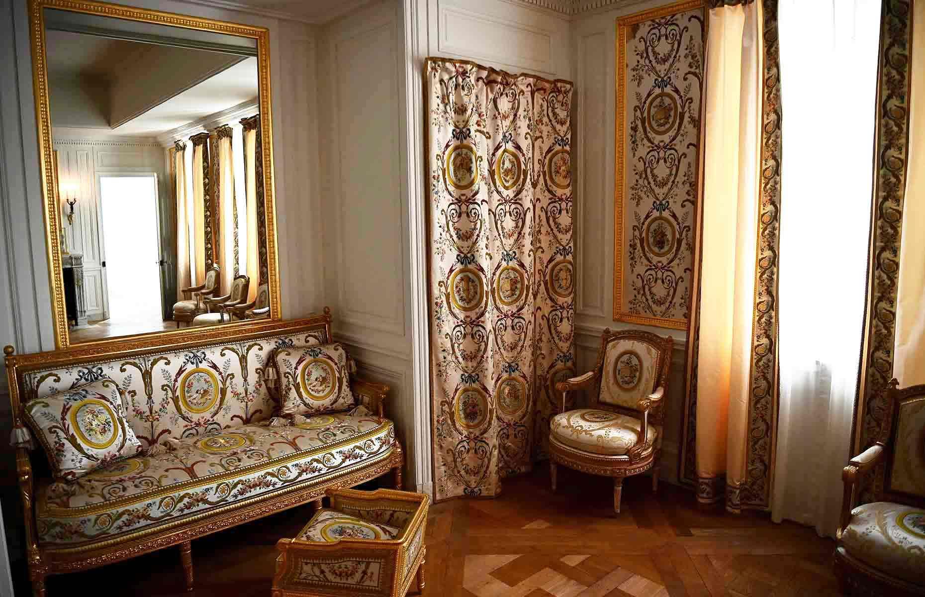 Versteckte Gemächer von Königin Marie Antoinette, Versailles, Frankreich