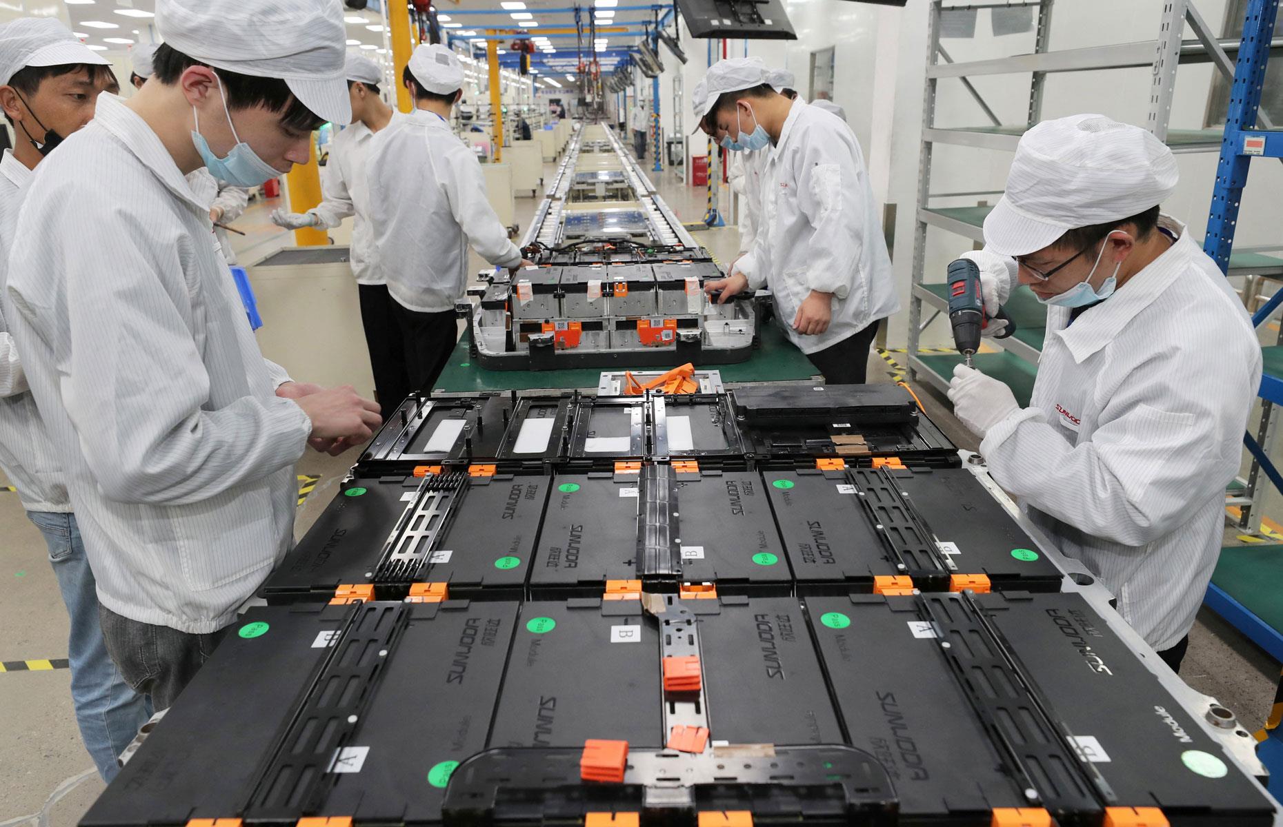 America's reliance on China for EV batteries and green energy tech 