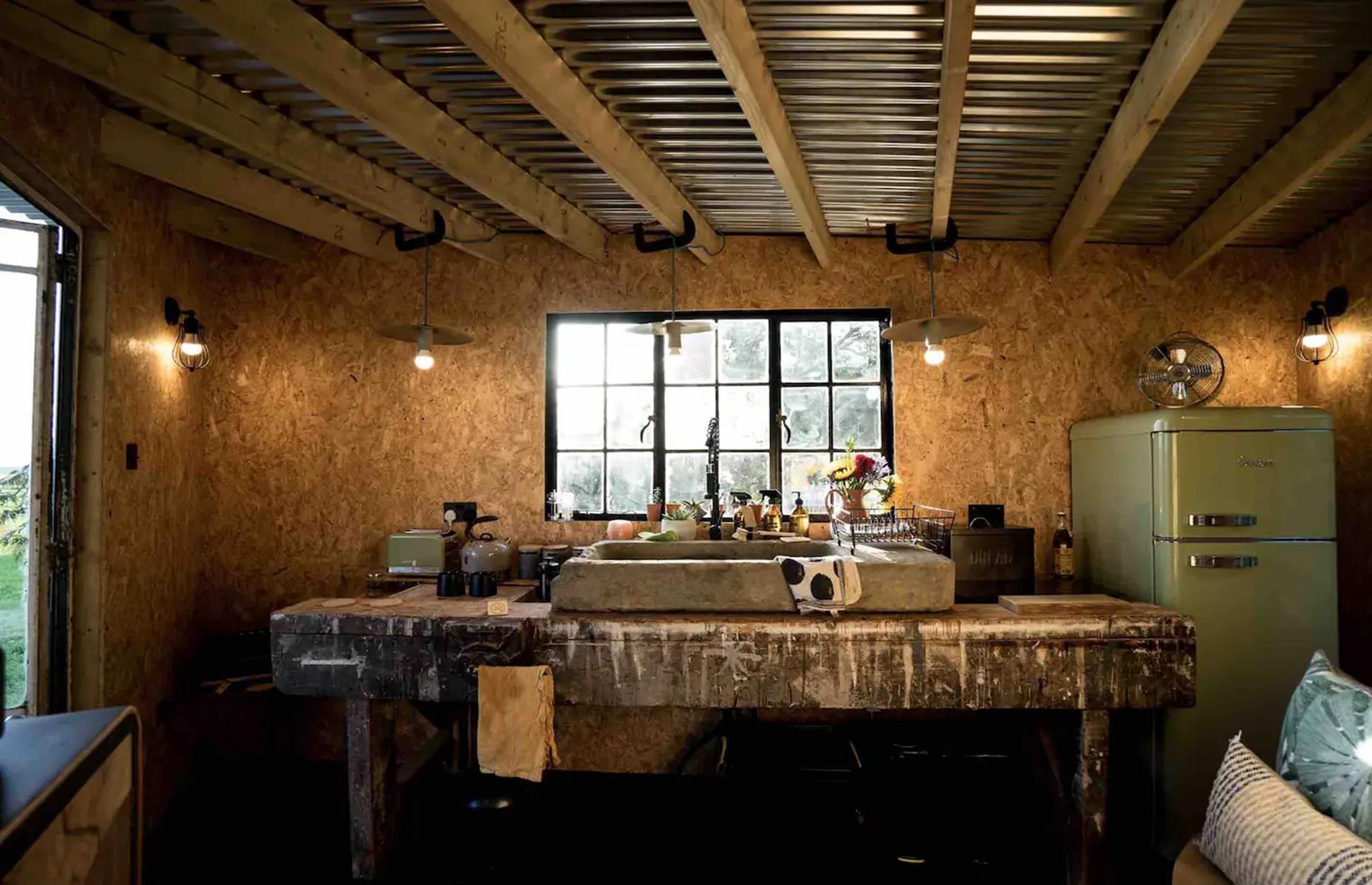 Converted boat shack, Greater London, UK