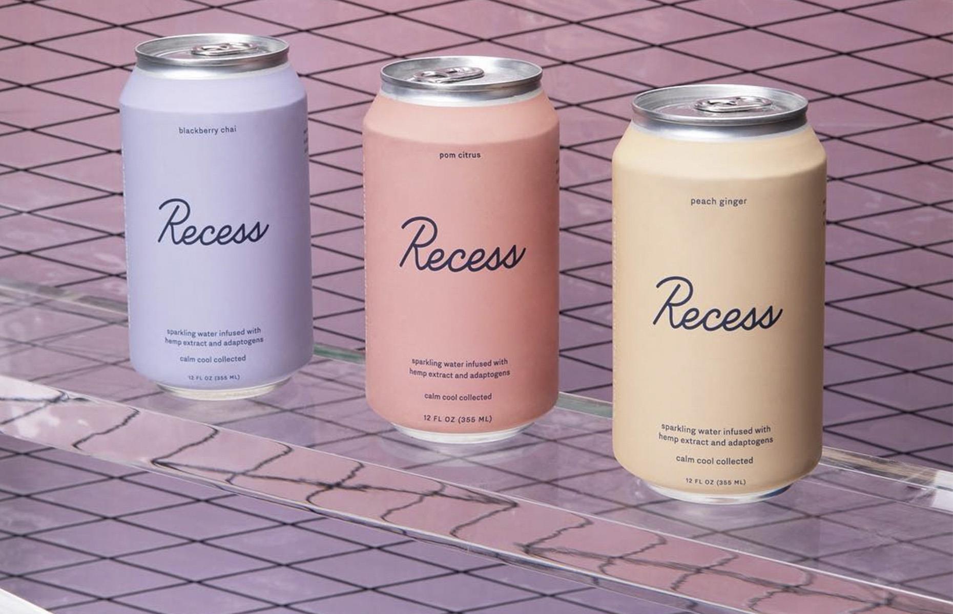 CBD-infused sparkling water
