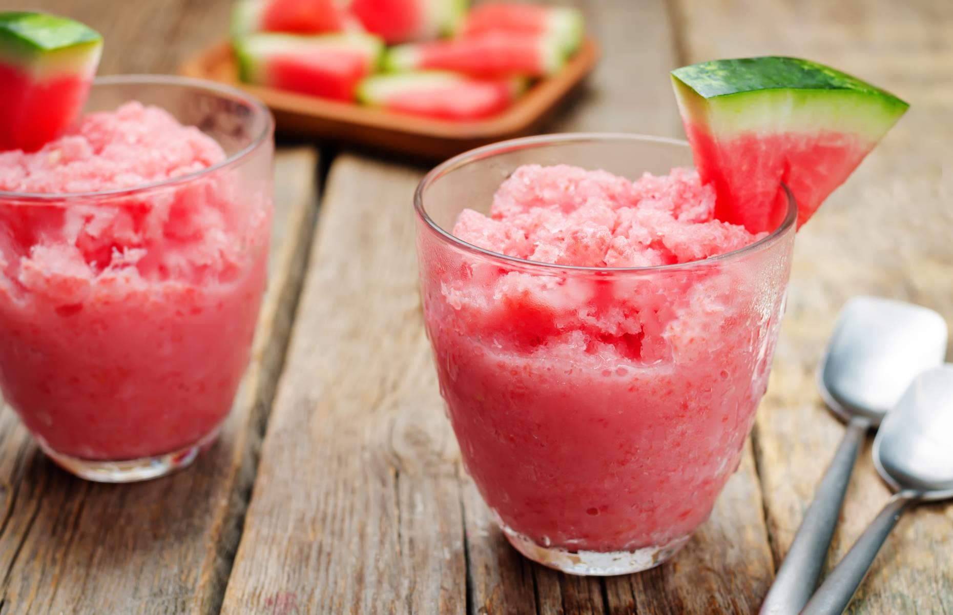 Watermelon granita 
