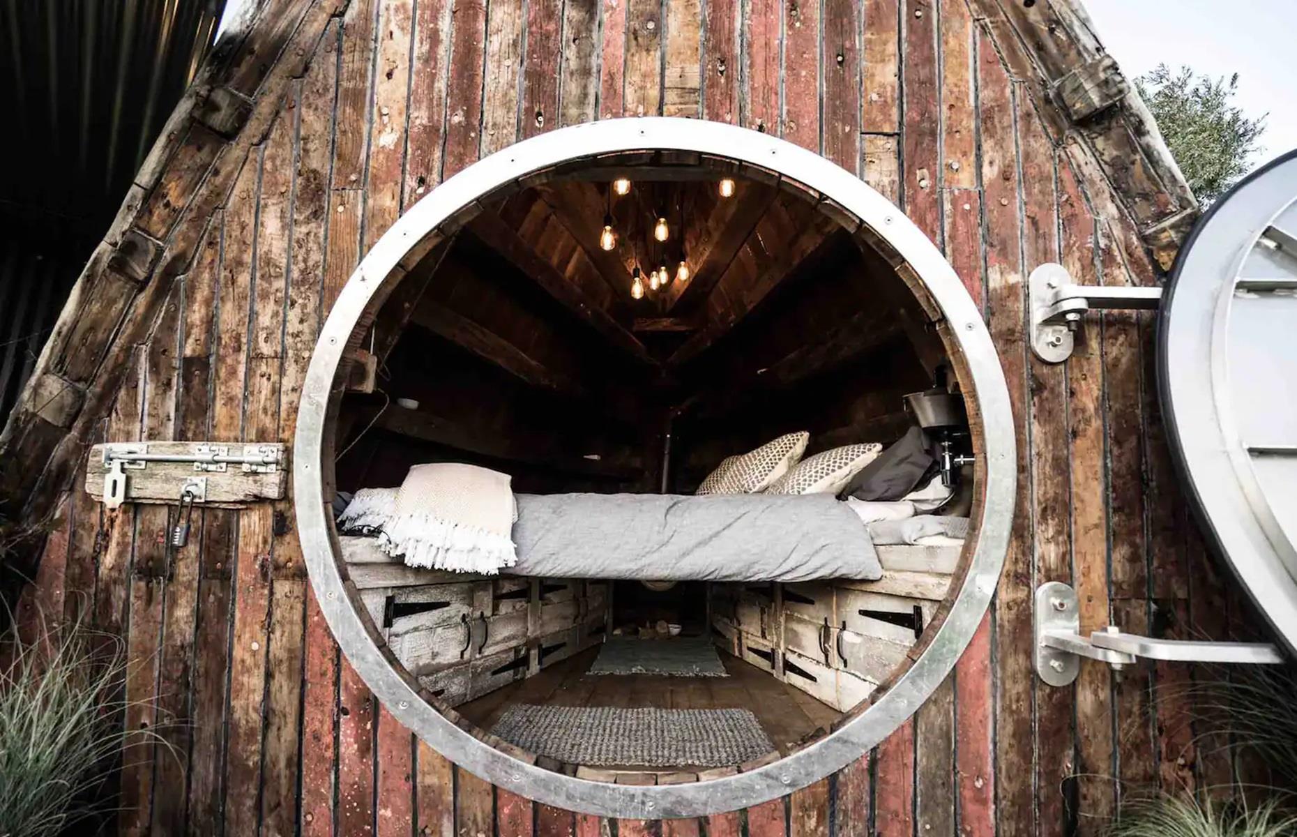 Converted boat shack, Greater London, UK