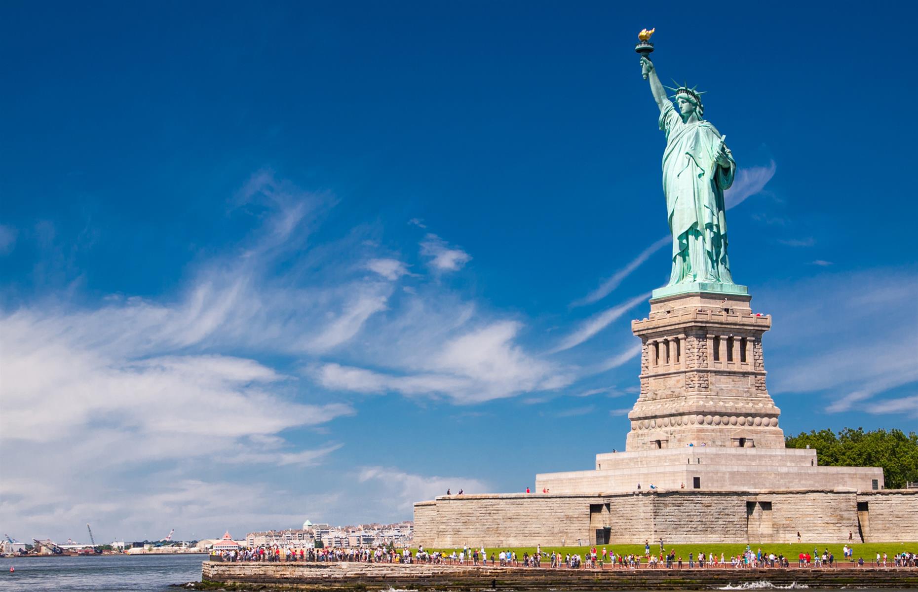 Don't stop at New York City's Liberty Island, hop over to Governors Island instead