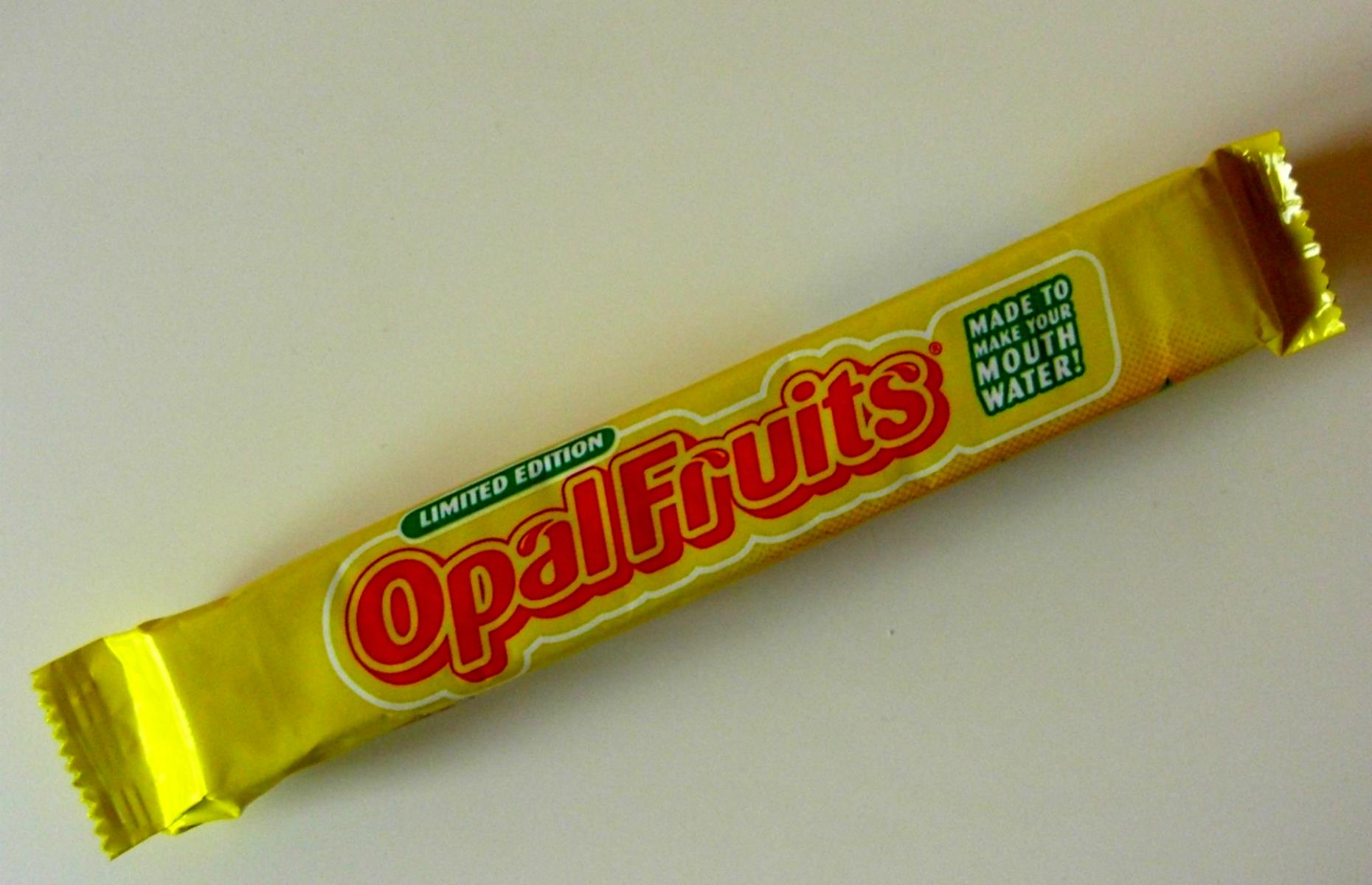 Starburst, formerly Opal Fruits in the UK