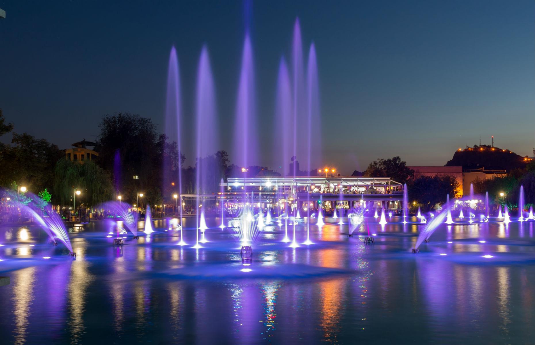 Singing Fountain, Plovdiv, Bulgaria