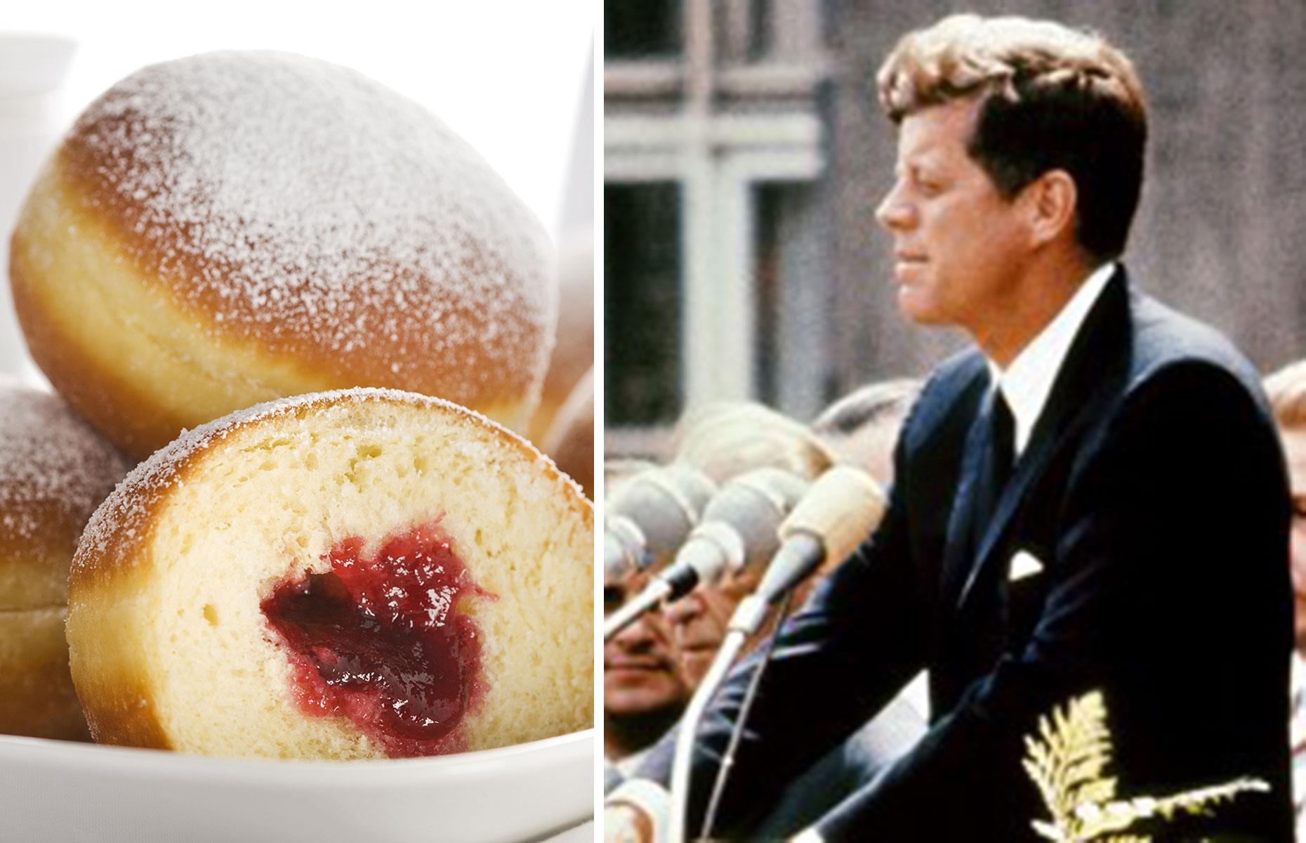 JFK’s famous ‘Ich bin ein Berliner’ speech