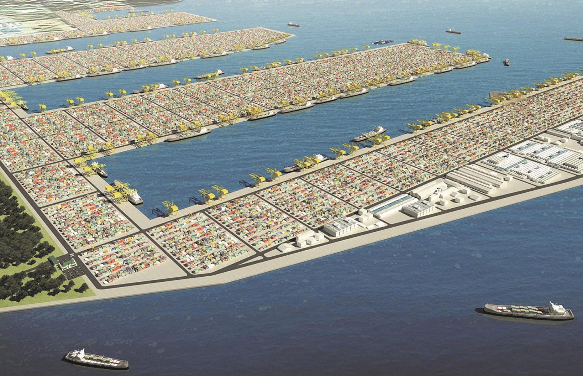Singapore – Tuas Port: $14.8 billion (£11.6bn) estimated
