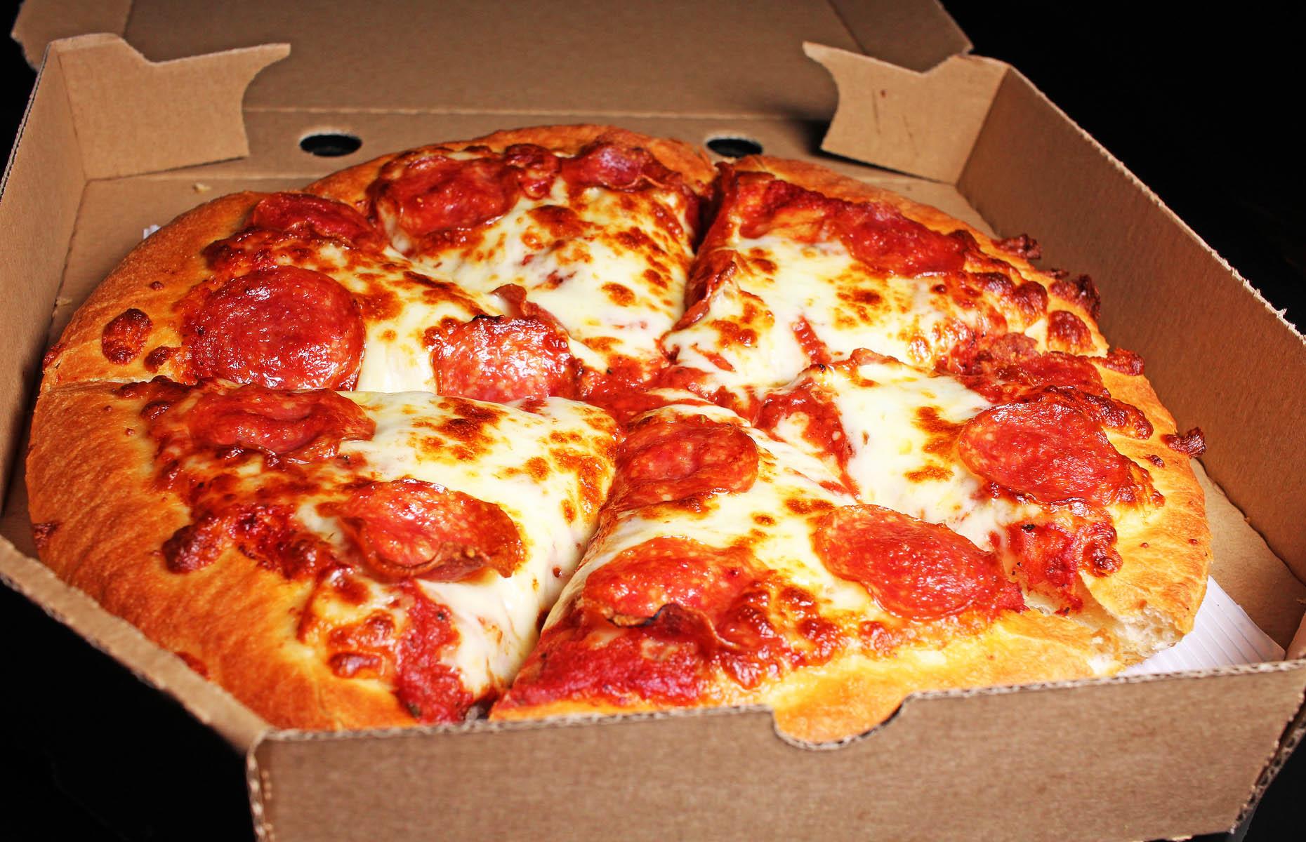 Pizza Hut delivered a pizza to space