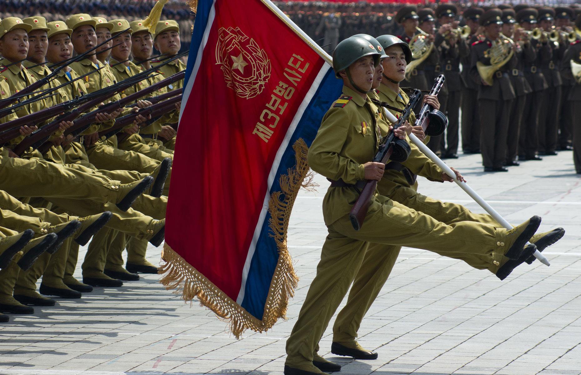 Defence spending represents 22% of North Korea's GDP