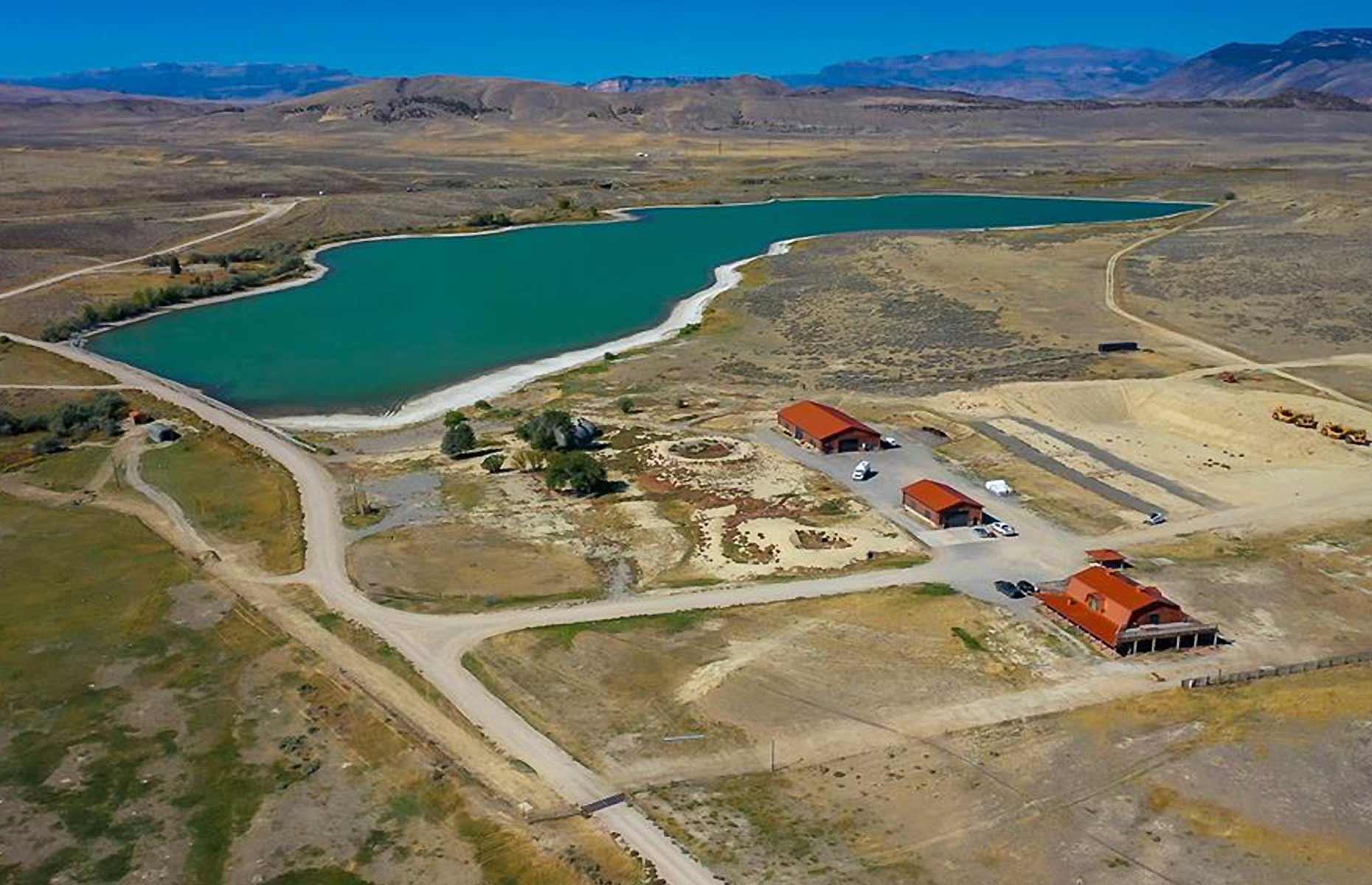Kanye's Wyoming ranch retreat