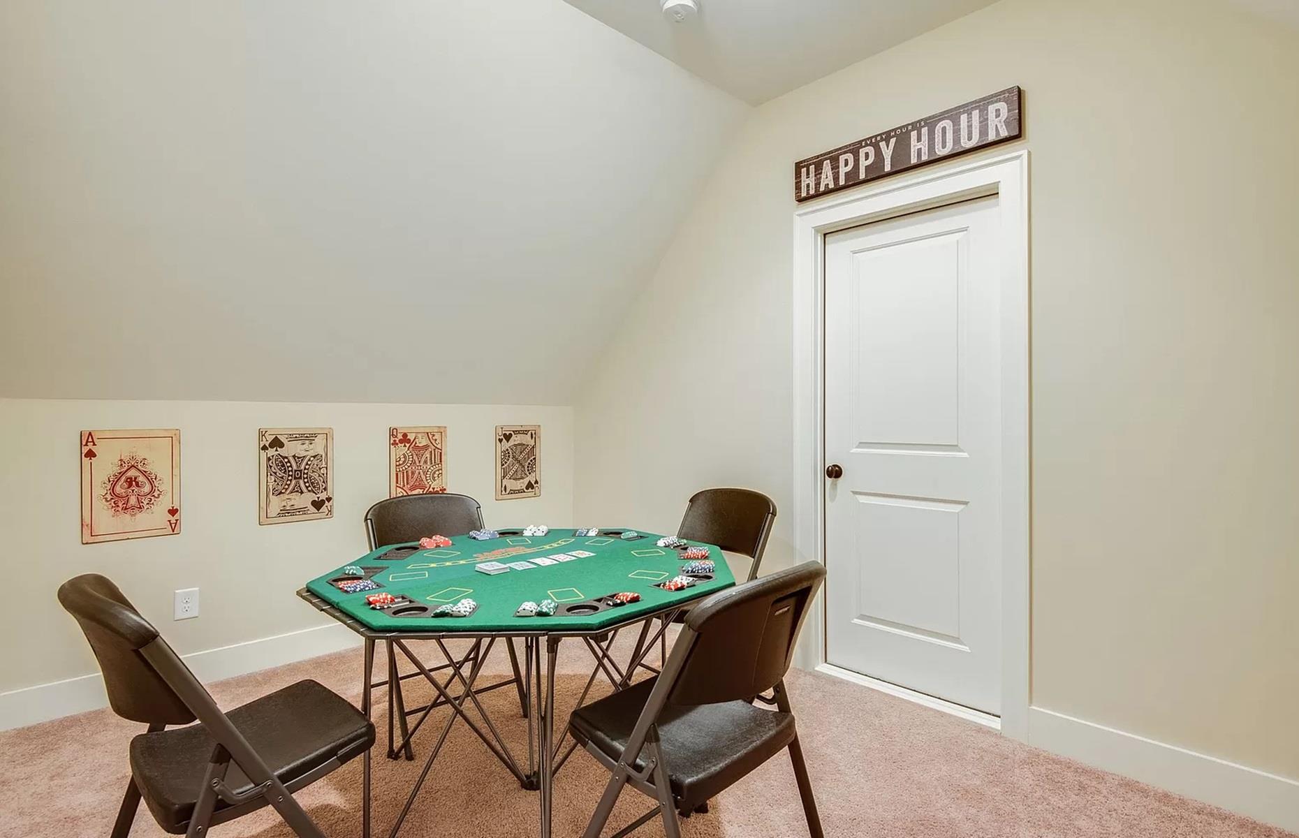 Tennessee residence with a hidden game space
