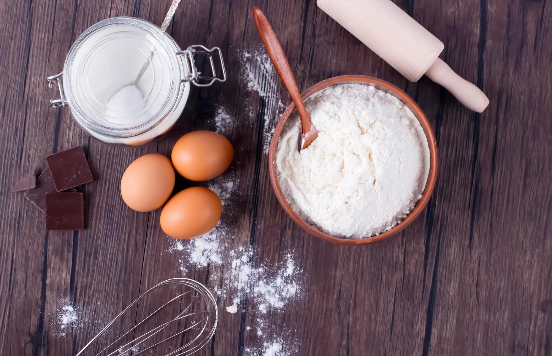 Bake with room temperature ingredients