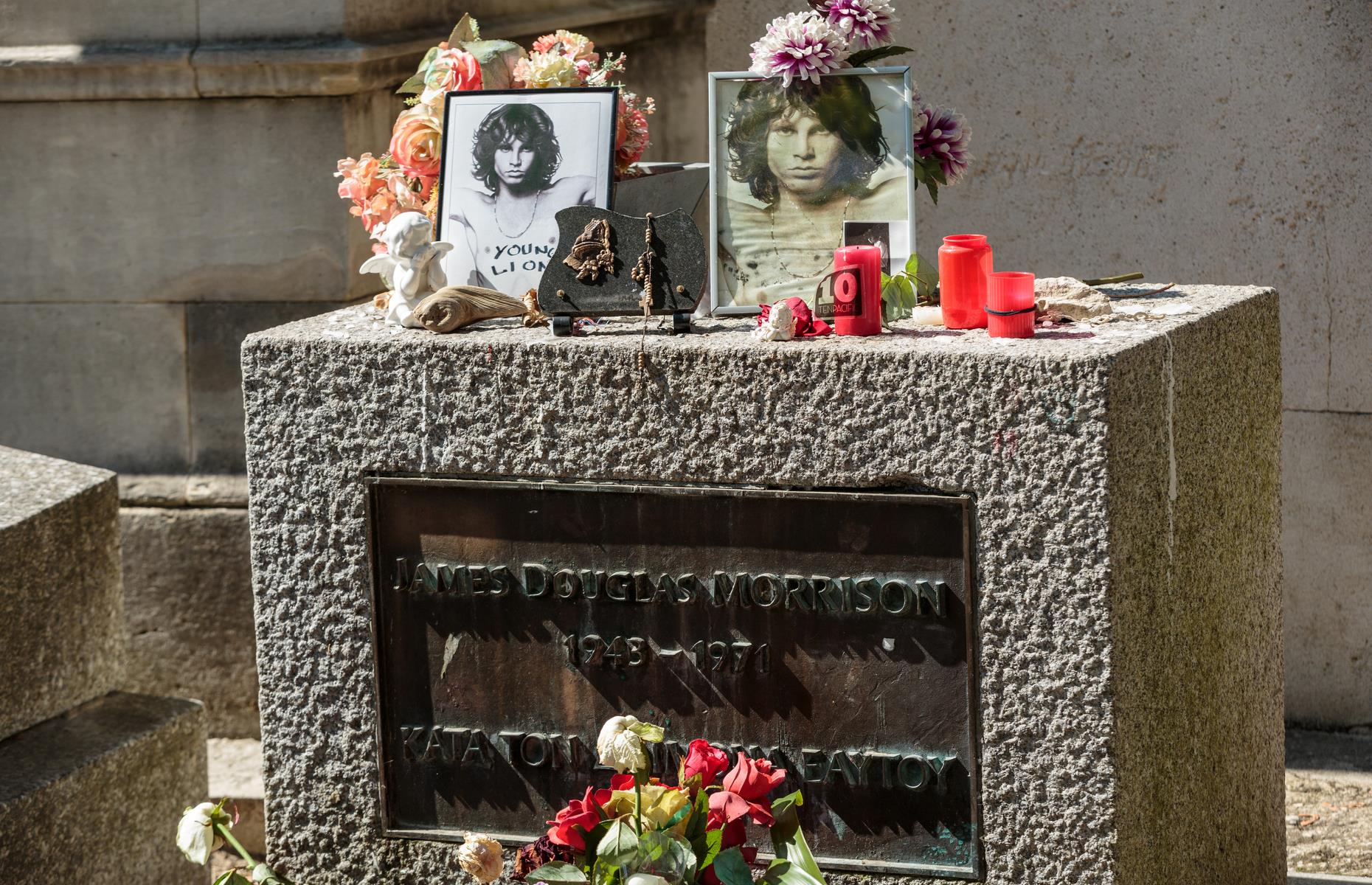 Jim Morrison, Paris, France