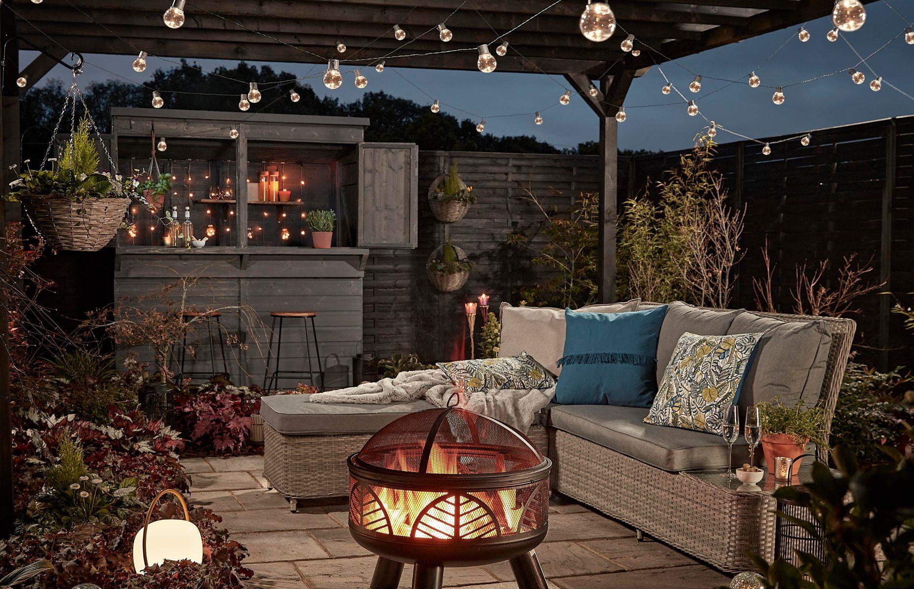 Bring in portable lanterns