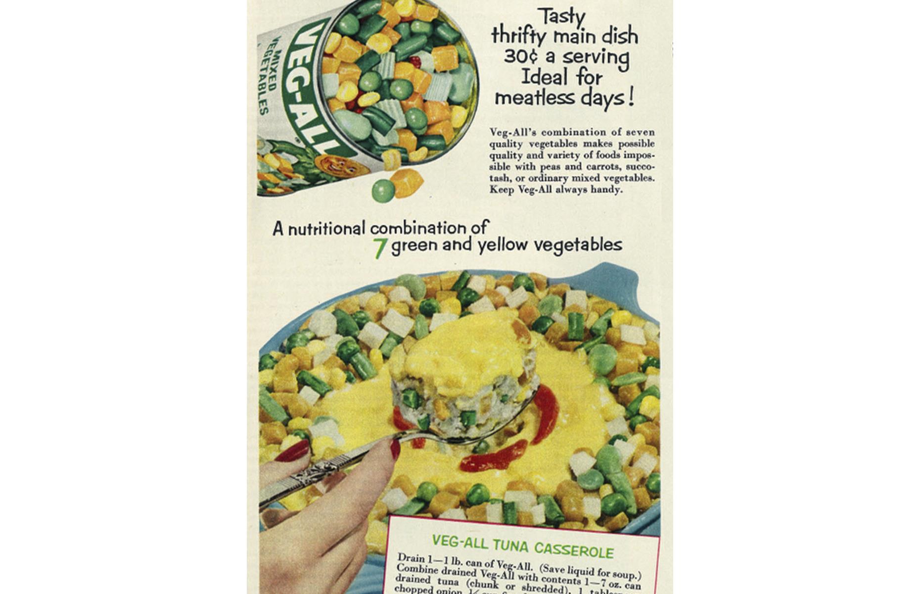 30. Veg-All tuna casserole