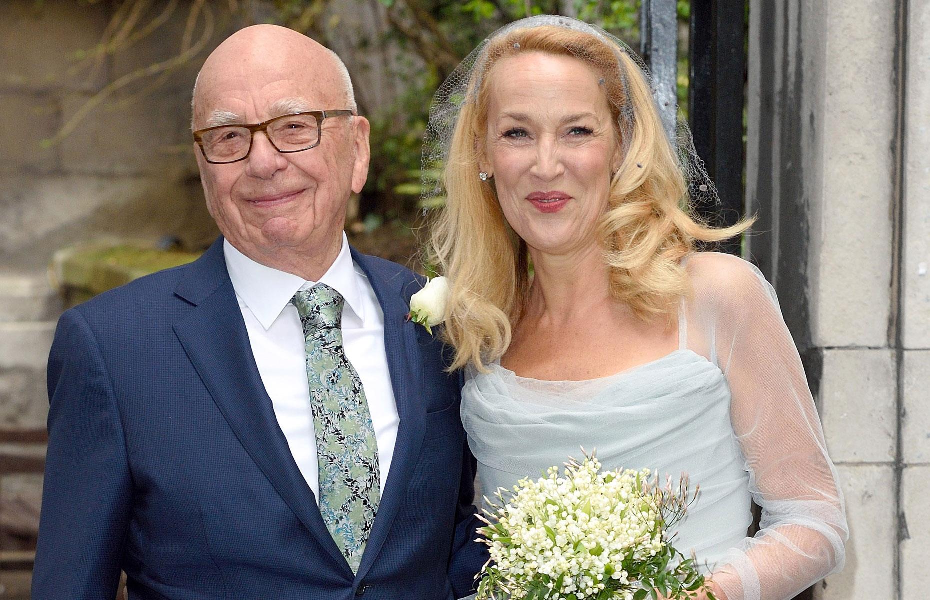 Rupert Murdoch marries for a fourth and fifth time