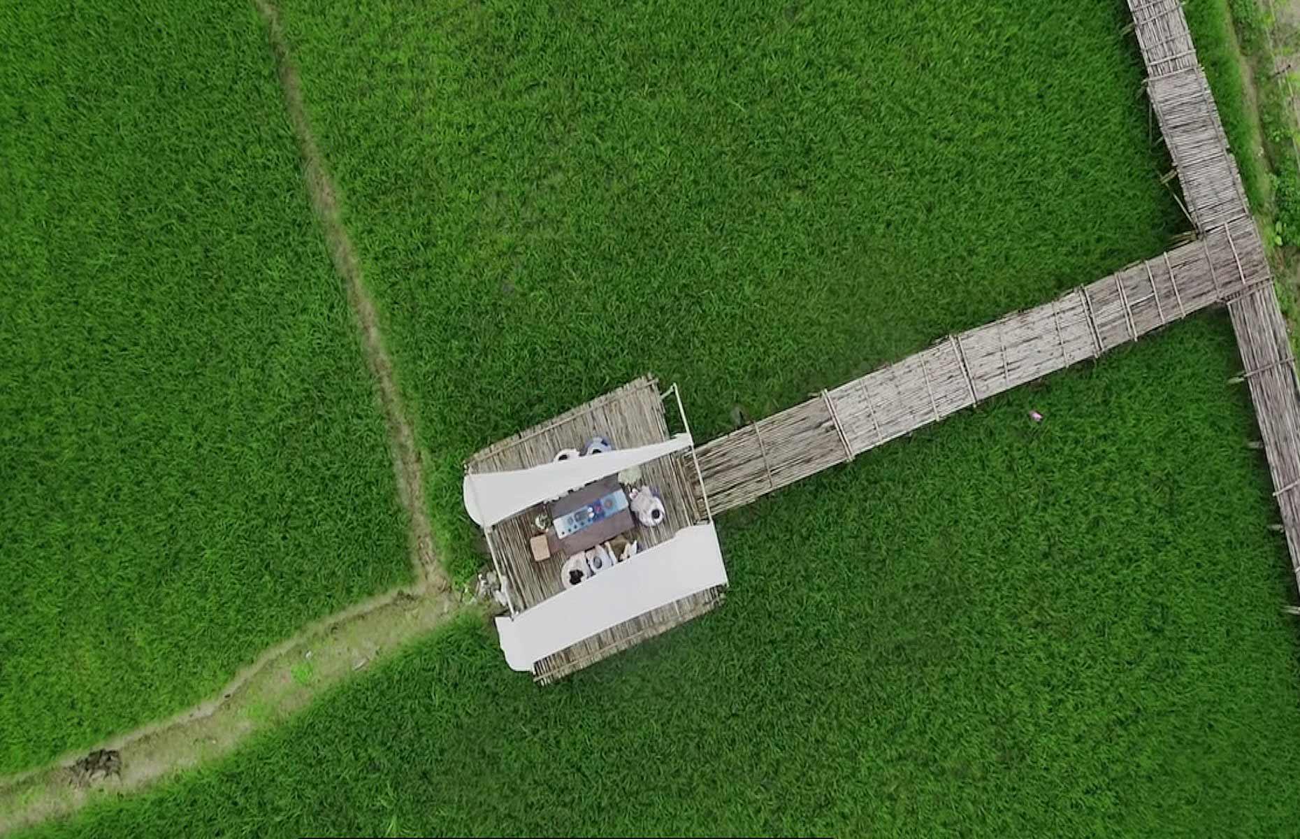El pabellón del té