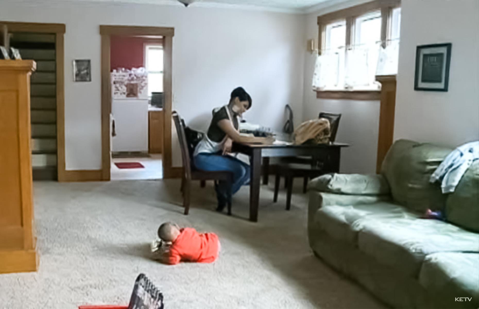Inside the humble home