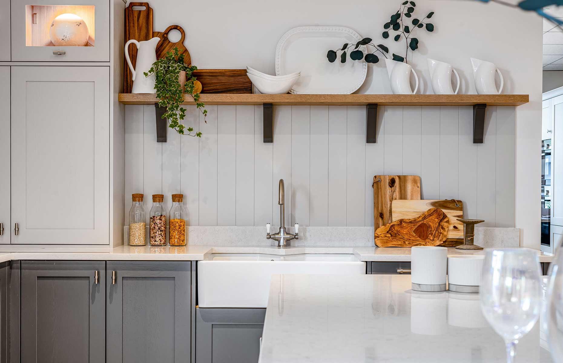 Install a butler sink 