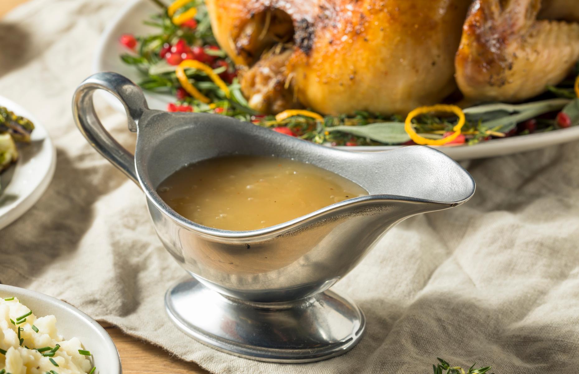 Save vegetable water for gravy