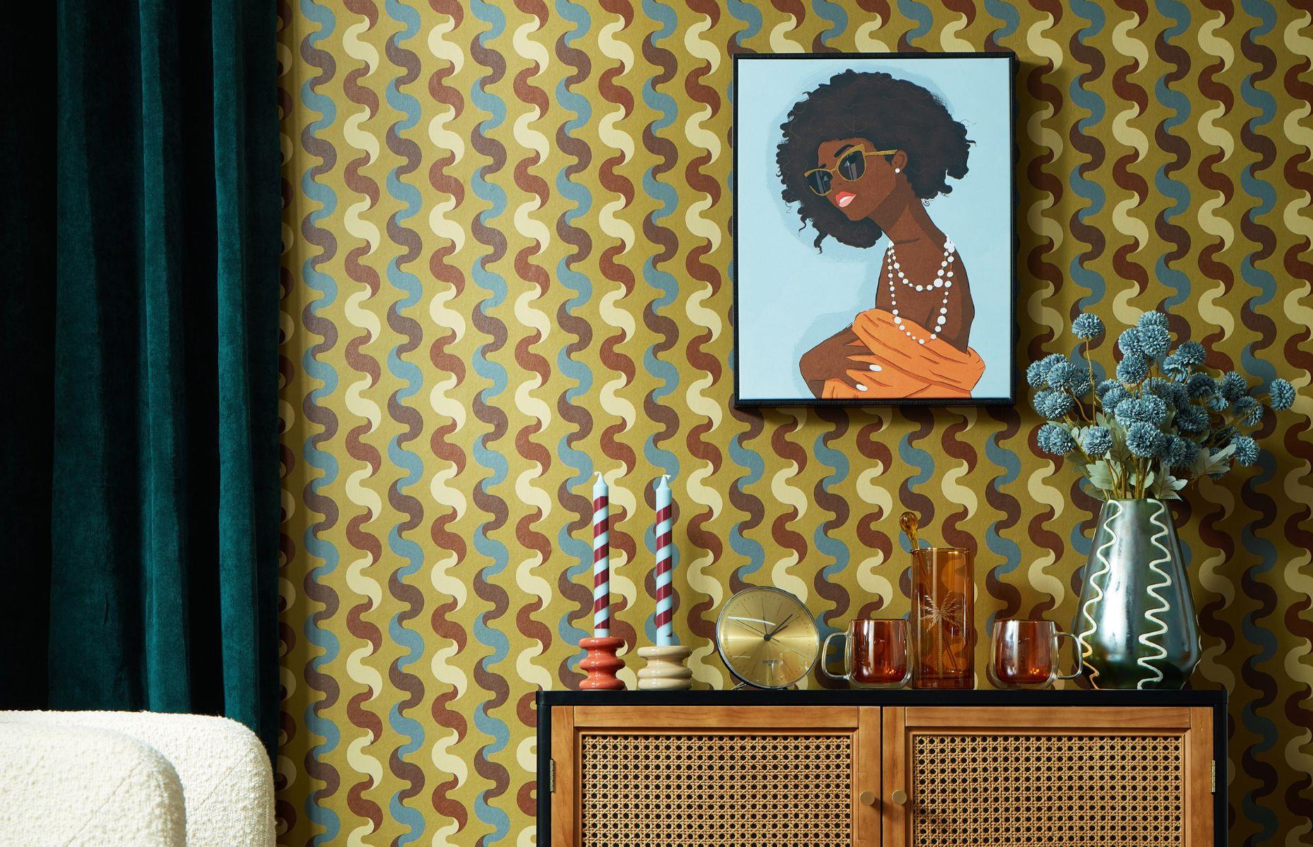 Geometric wallpaper