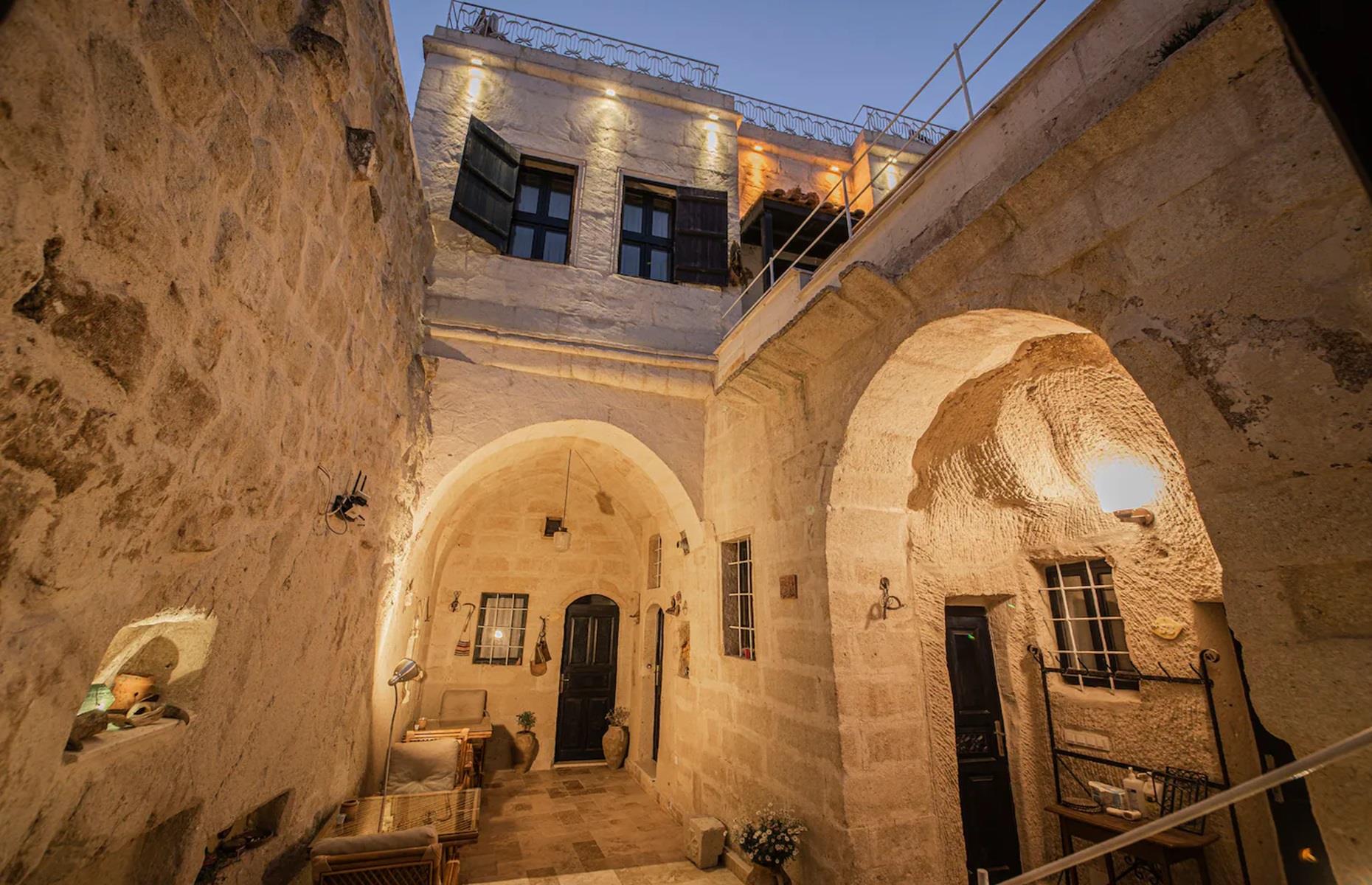 Casa tradicional capadocia, provincia de Nevşehir, Turquía