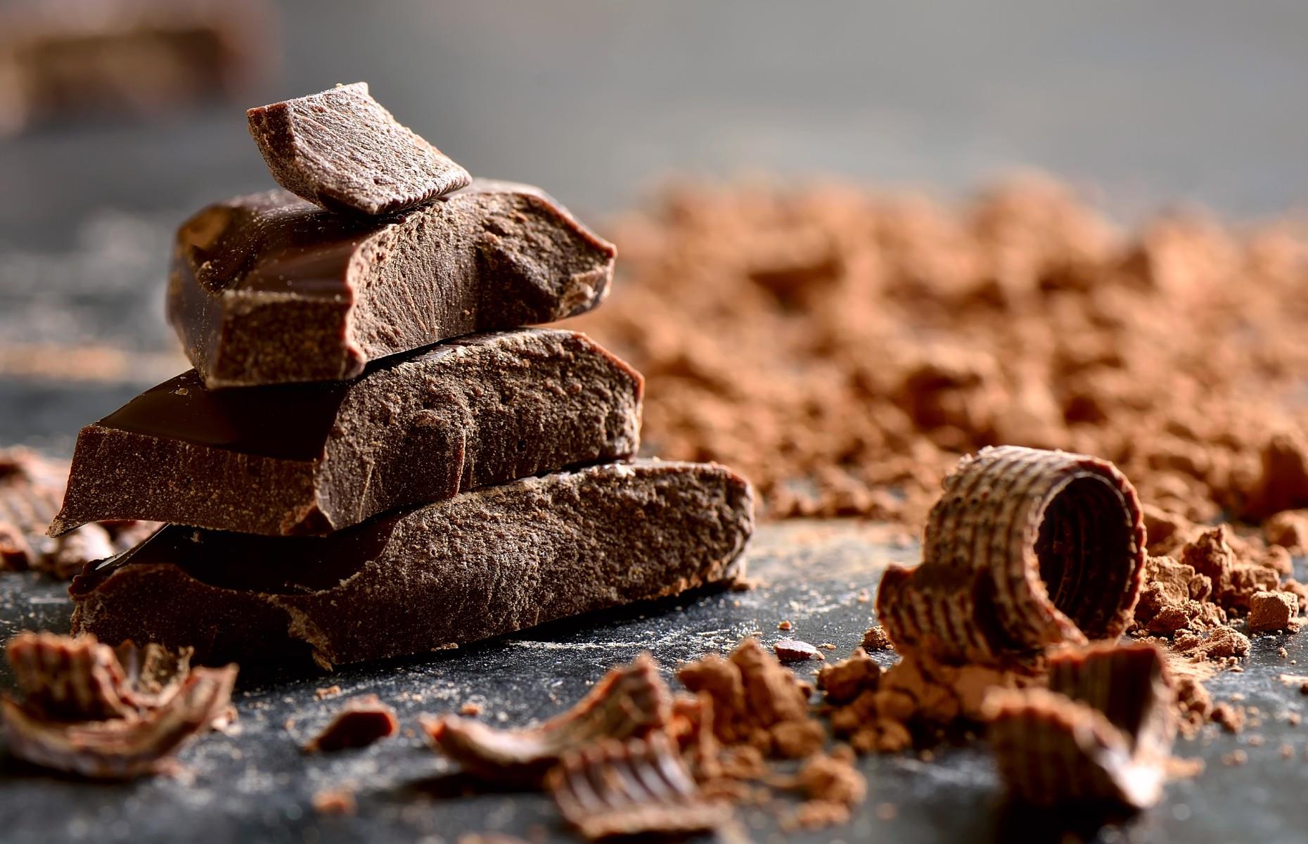 Swiss milk chocolate arrives