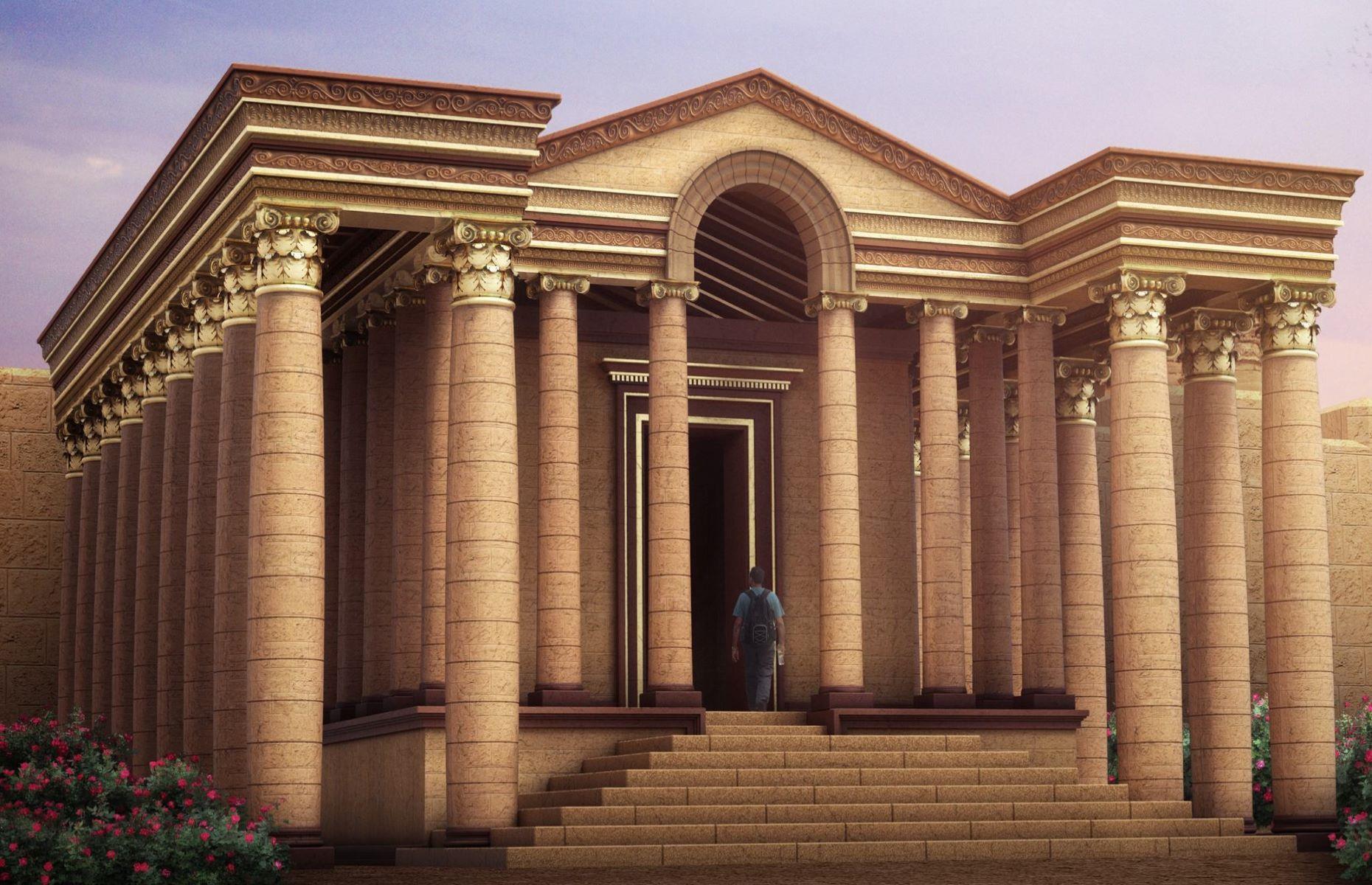 Rekonstruktion: Hatra, Irak