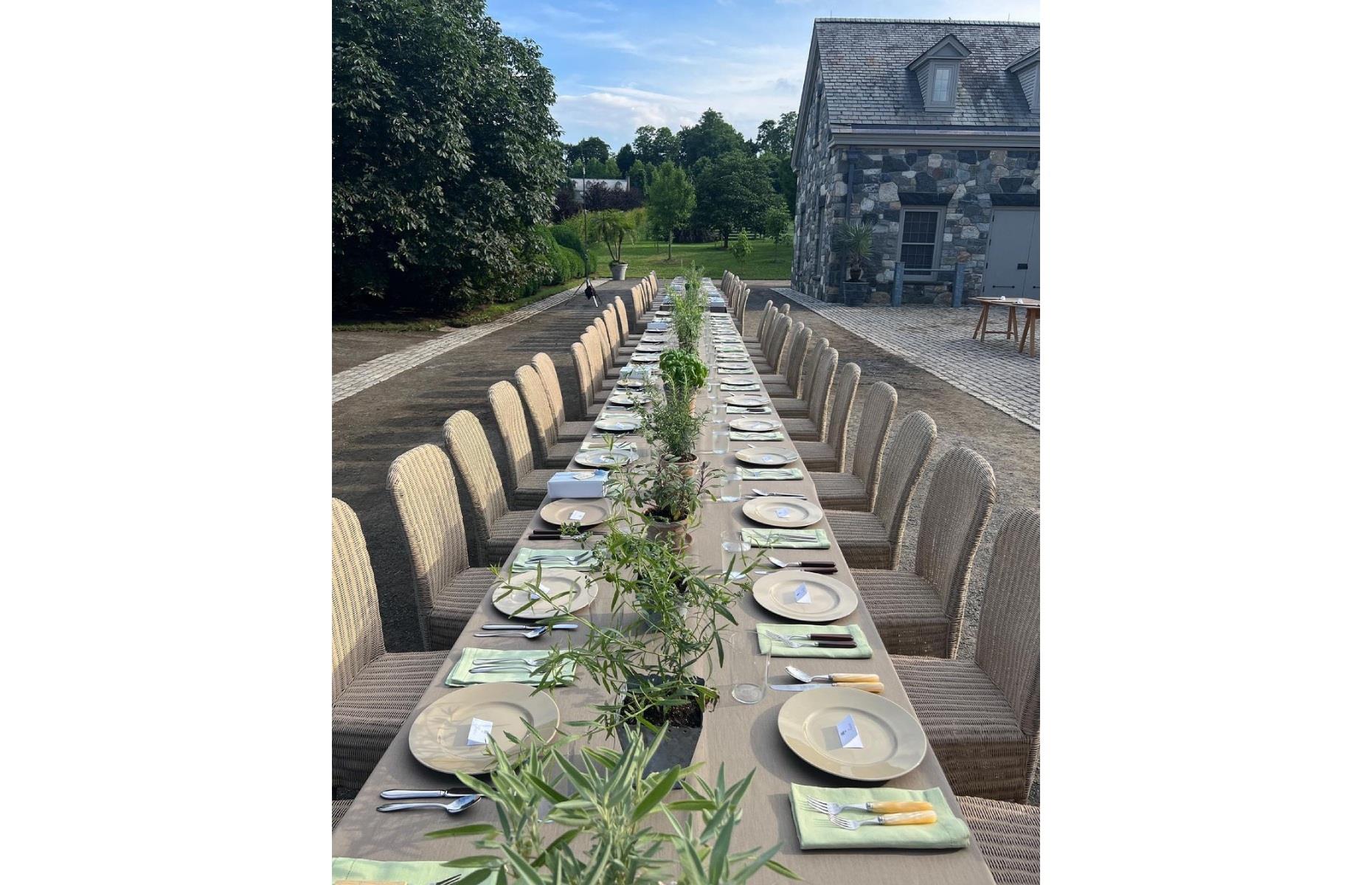 Martha Stewart's idyllic Bedford farm, New York, USA