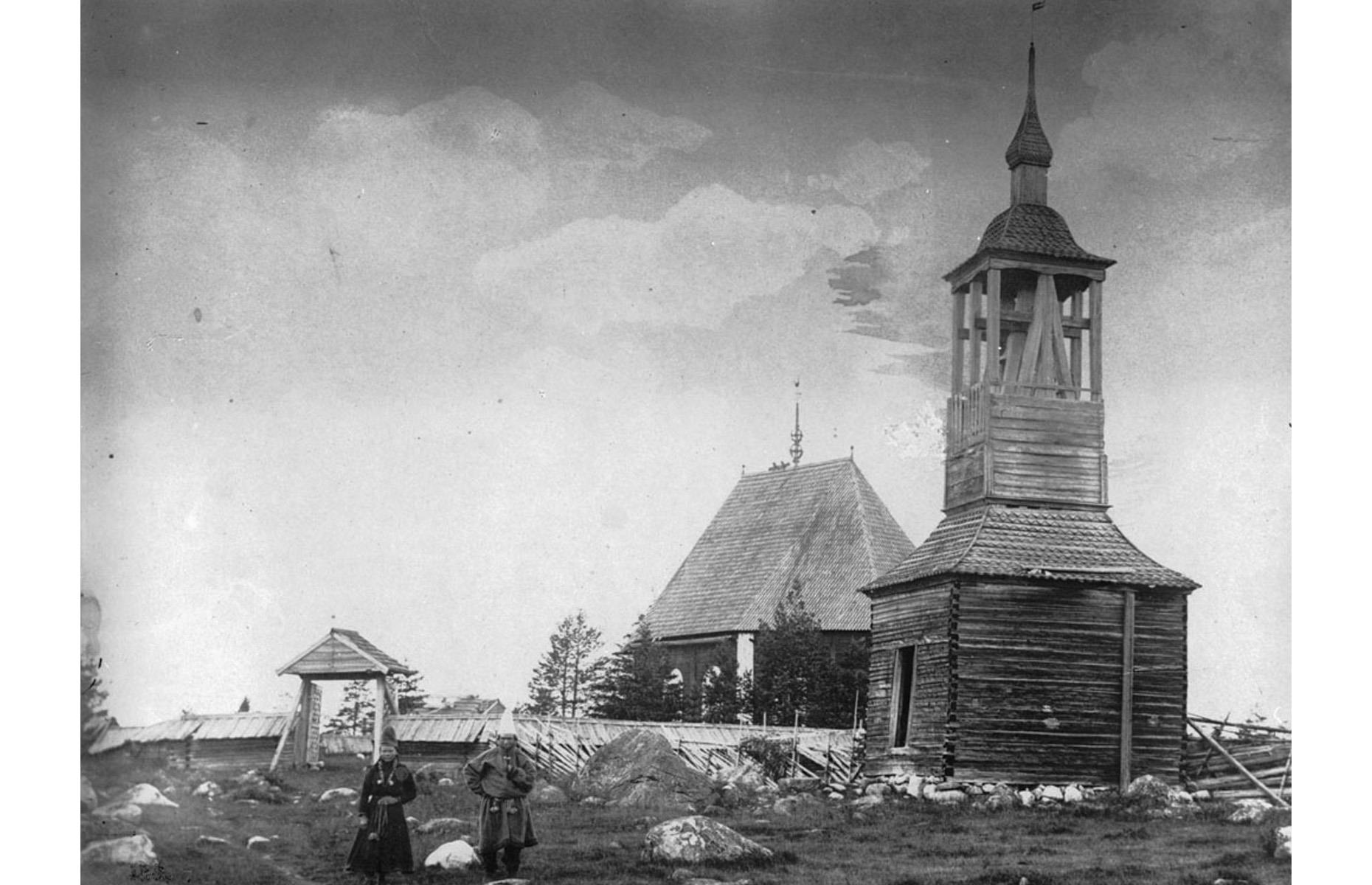 c.1860: Jokkmokk Church, Sweden